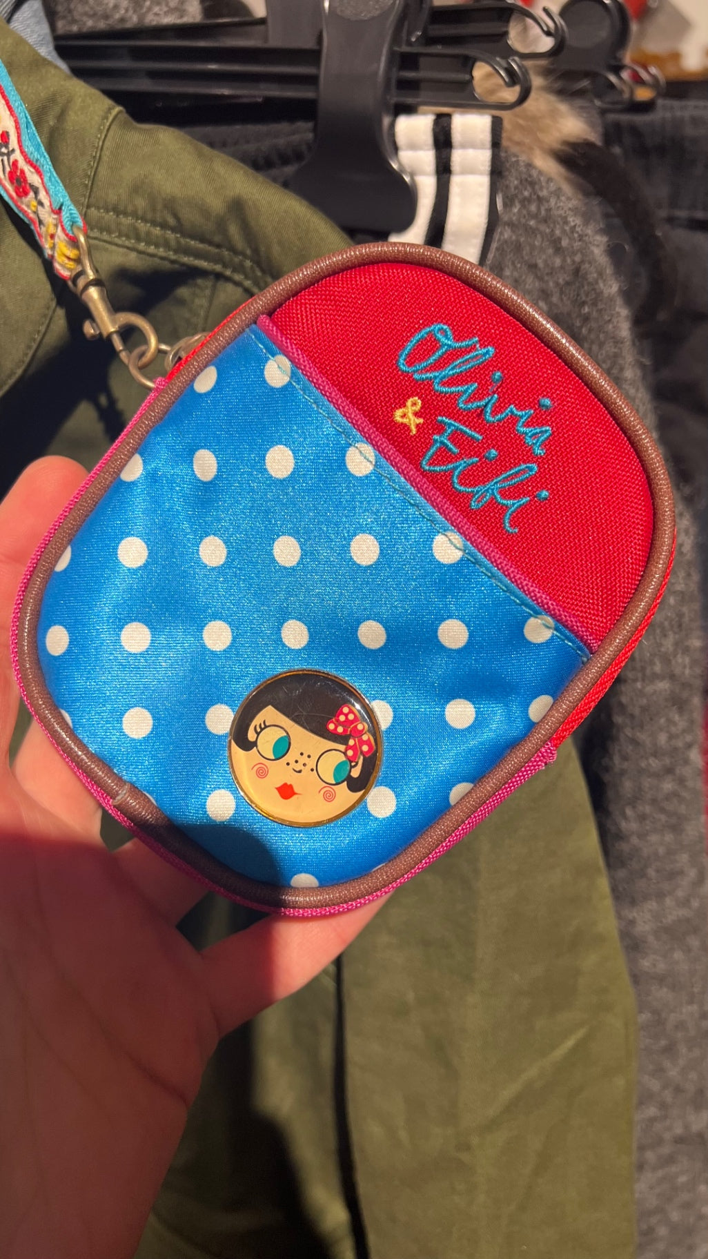 Die Spiegelburg Tasche Blau Rot