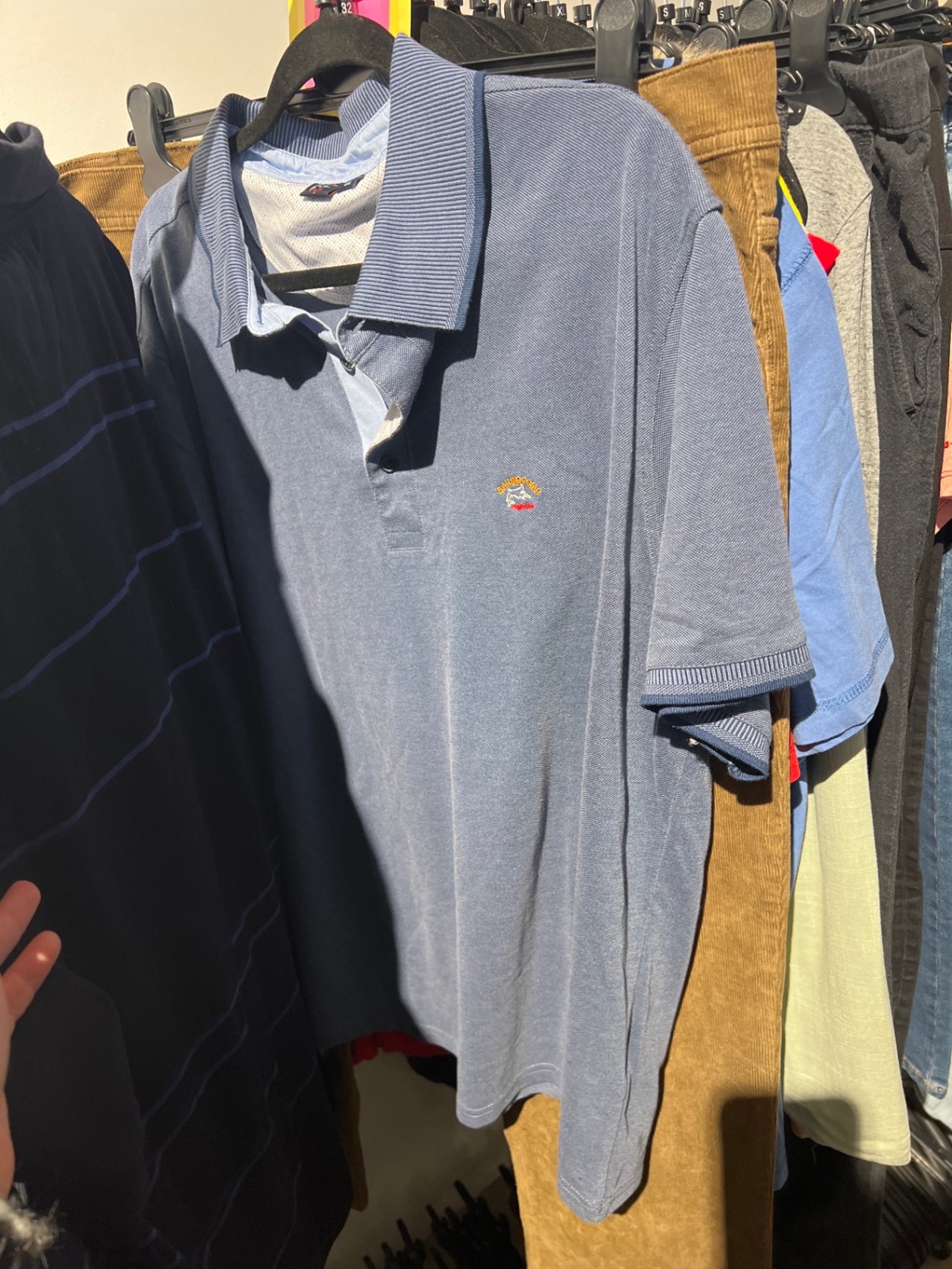 Sailing Poloshirt Blau Gr.: XXL