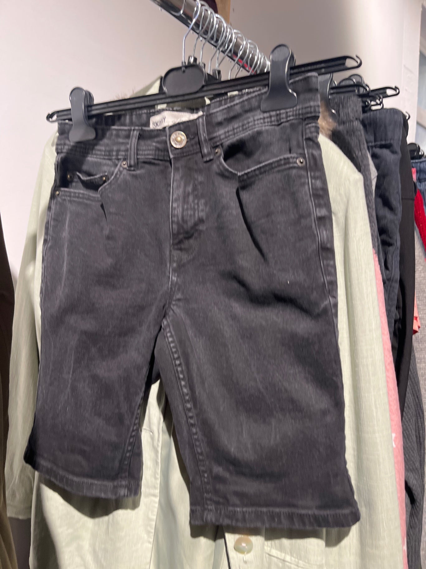 Jeansshorts schwarz Gr.: S