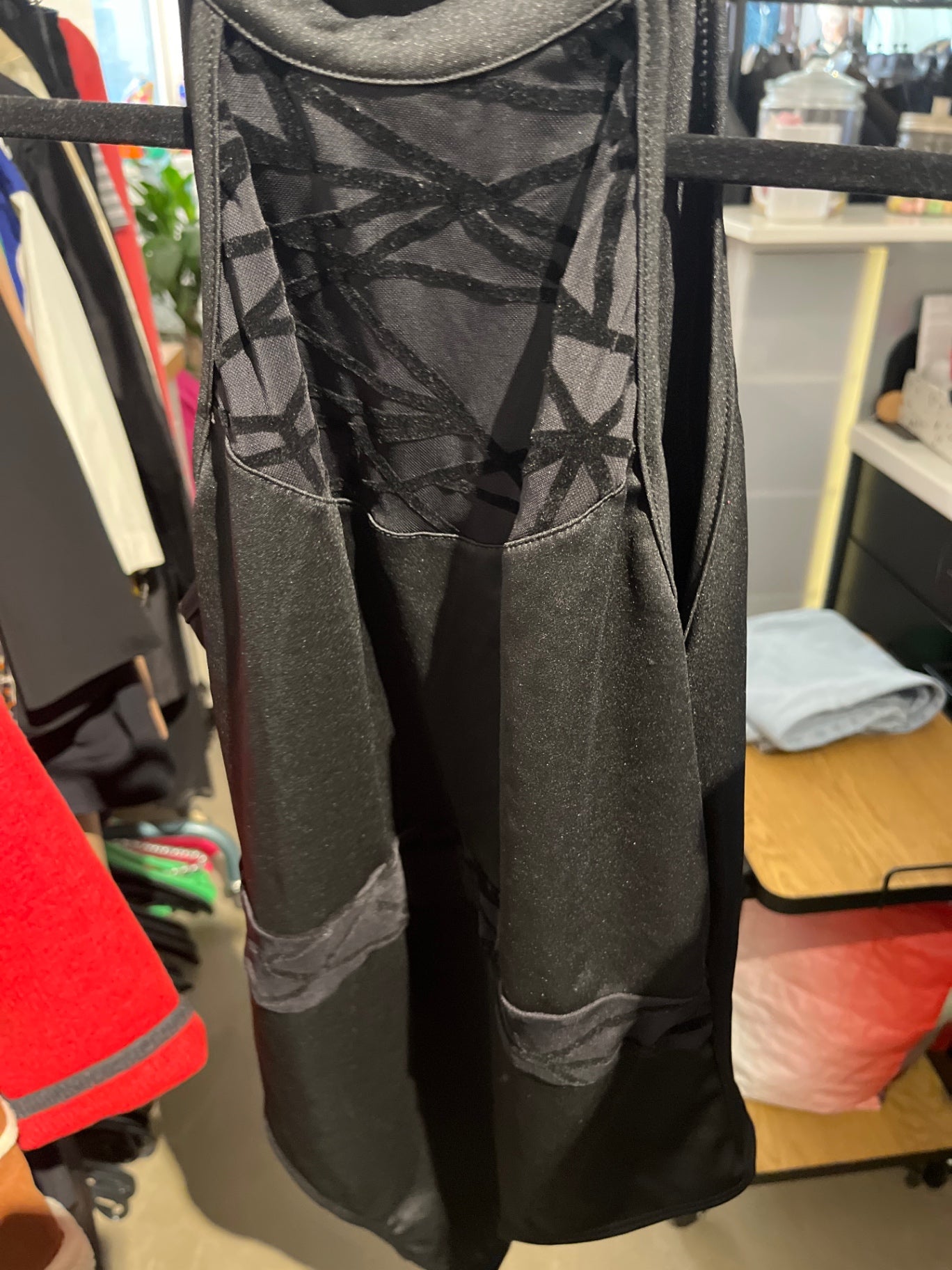 Body Schwarz Streifen Gr.: M