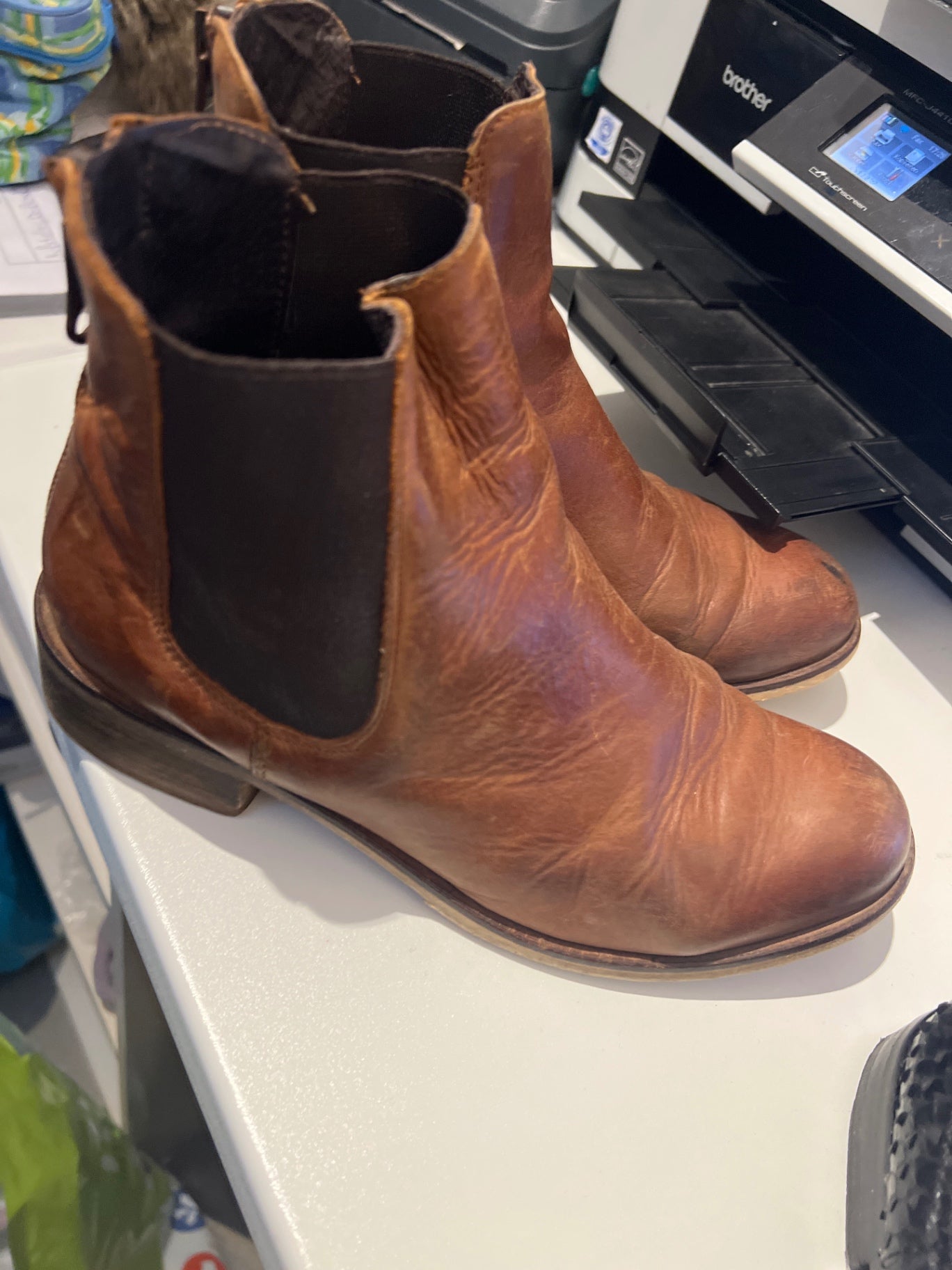 BWARE Boots Braun Gr.: 39