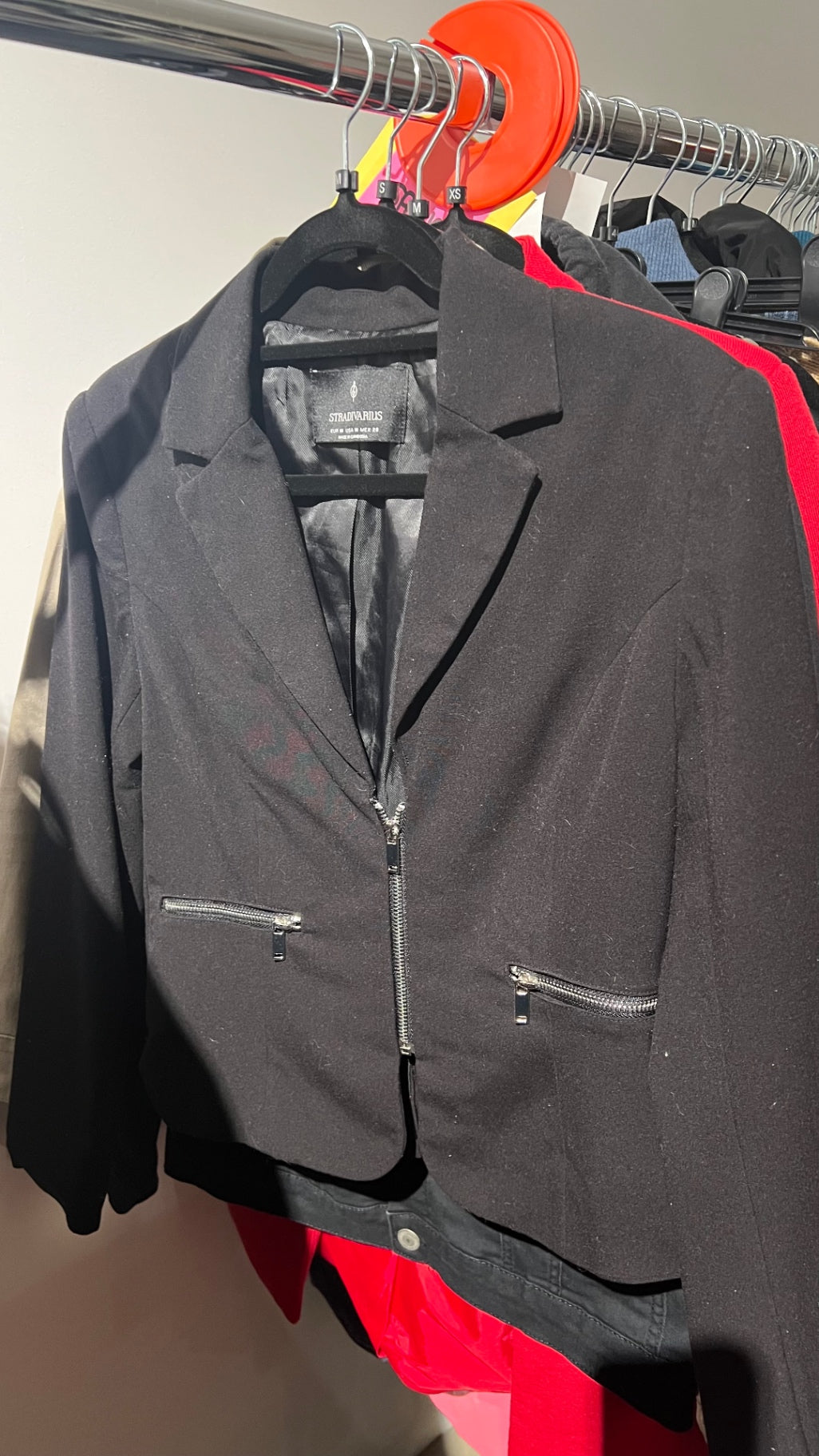 STRADIVARIUS Blazer Schwarz Gr.: M