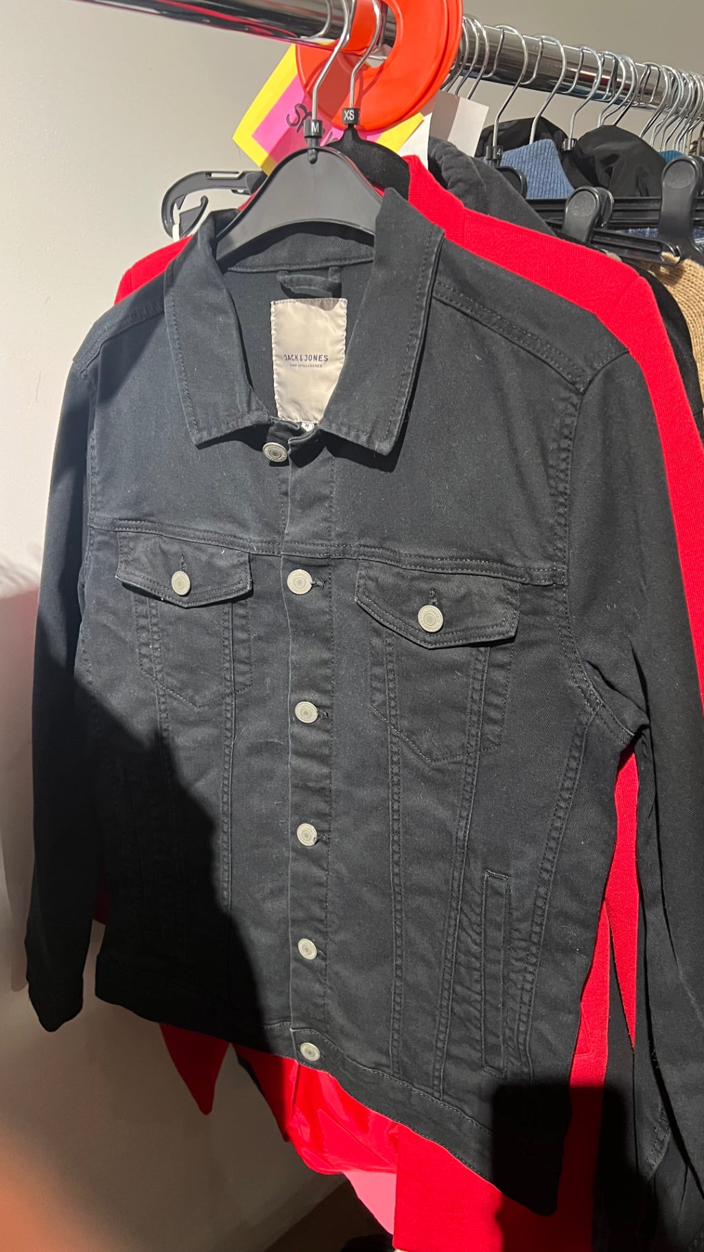 Jack & Jones Jacke Schwarz Gr.: M