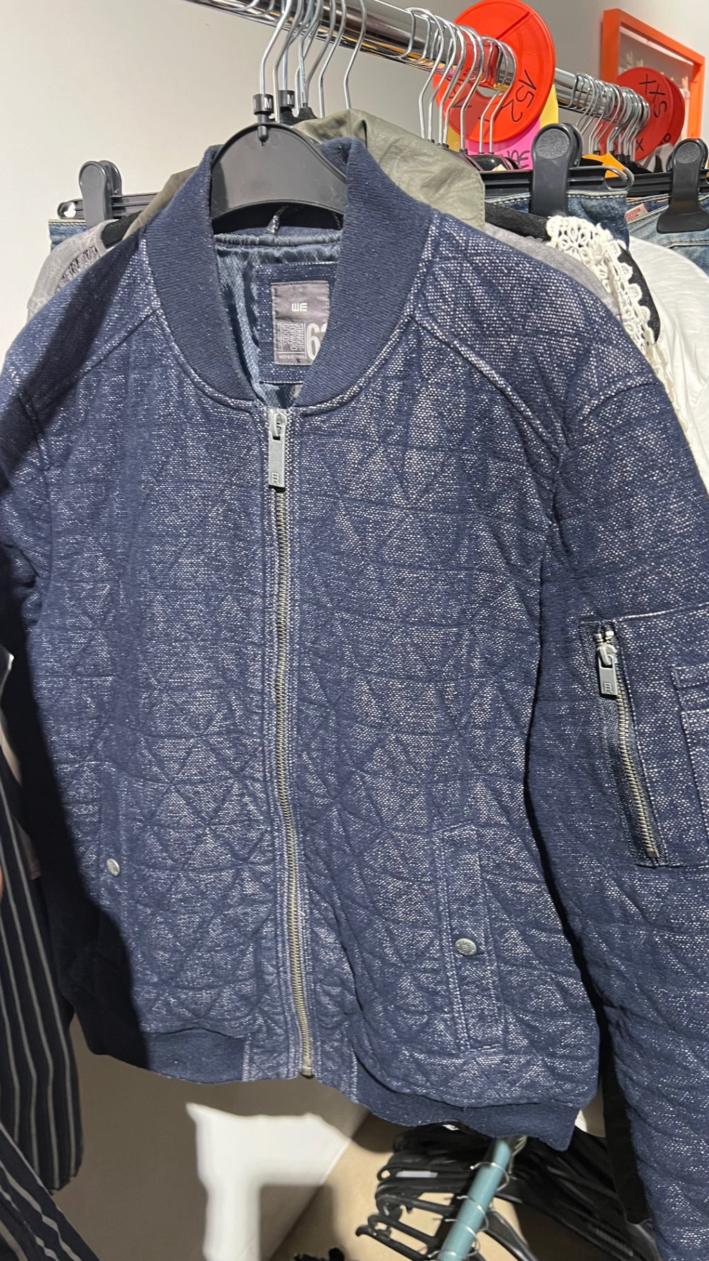 WE Jacke Blau Gr.: M