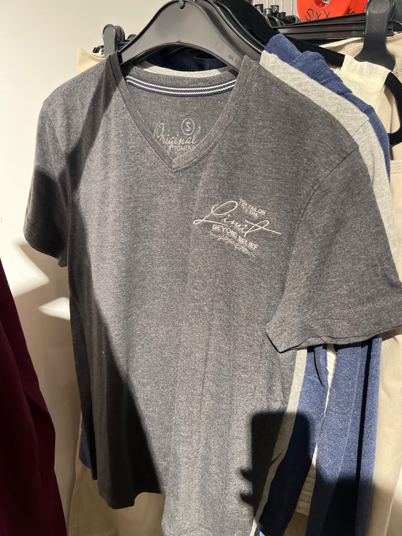 Tom Tailor T-Shirt Grau Gr.: S