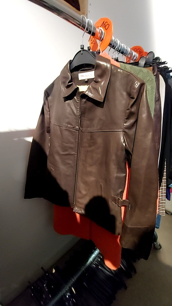 Hack Lederjacke Braun Gr.: S