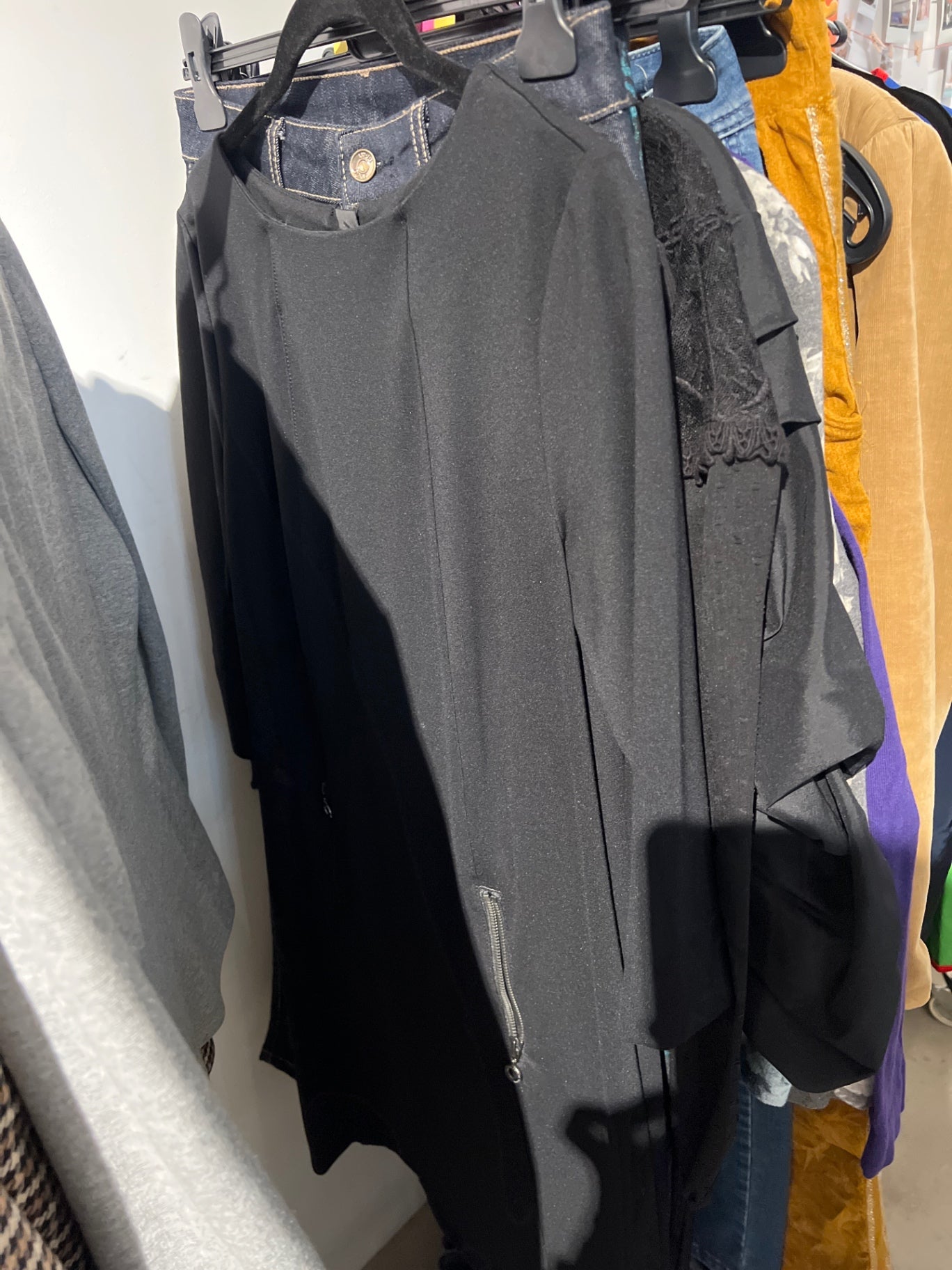 Comma Kleid Schwarz Gr.: XS