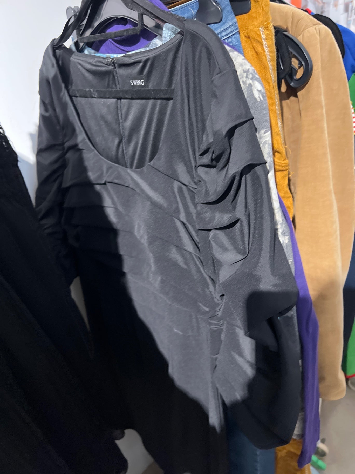 Swing Kleid Schwarz Gr.: 46