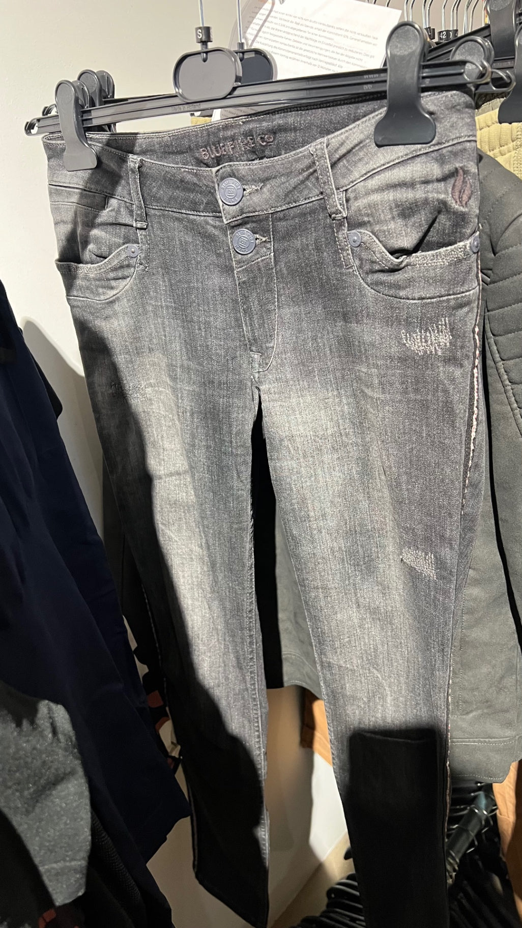 BlueFire Jeans Grau Gr.: S