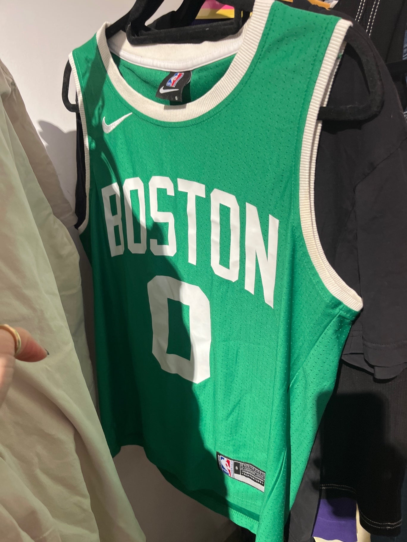 Nike Boston Trikot Grün Gr.: S