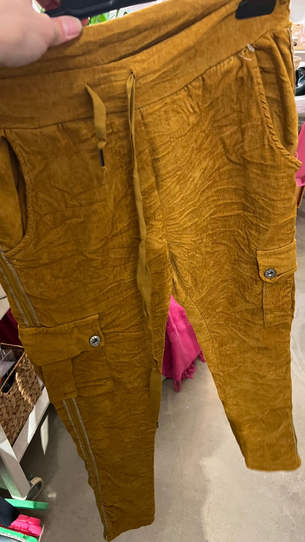 Hose Senfgelb Gr.: M