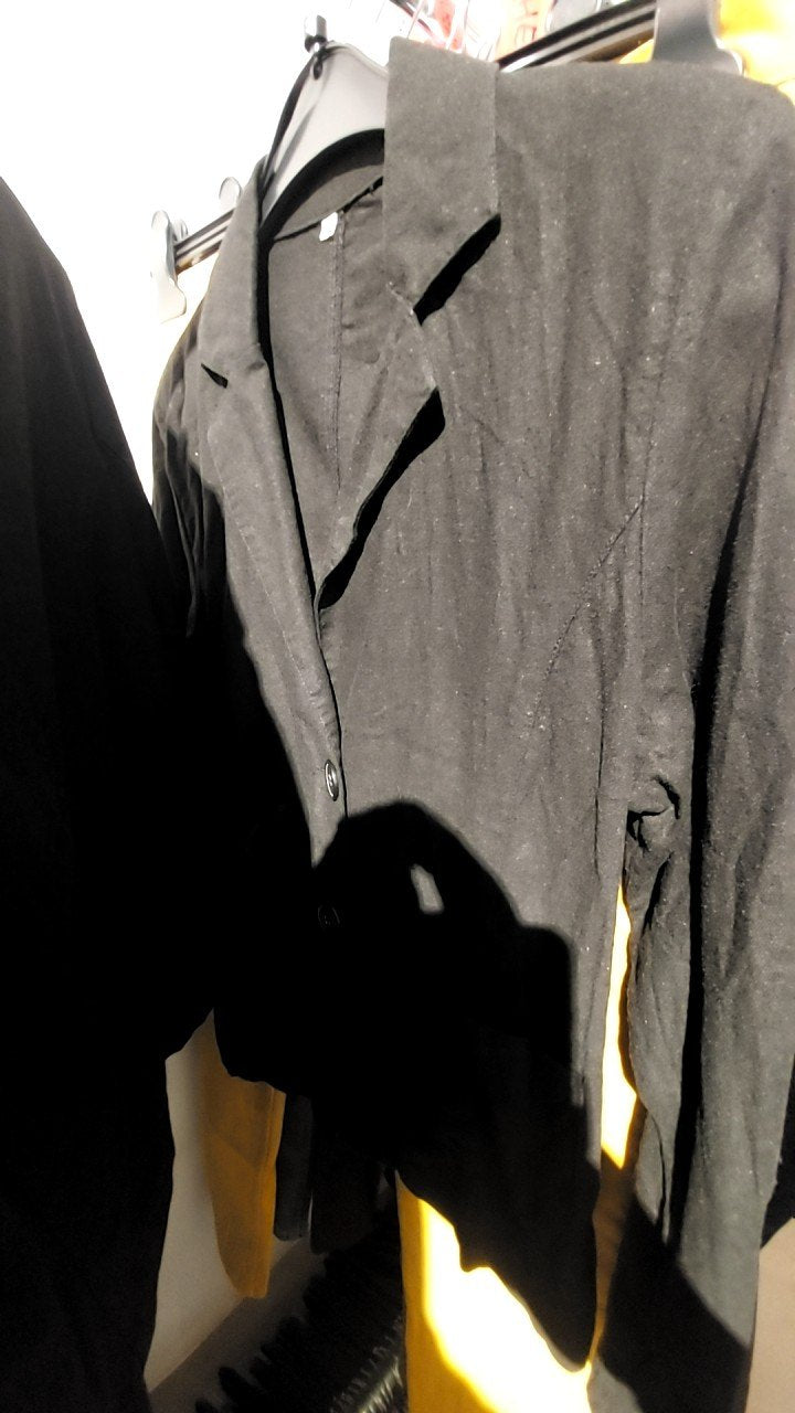 Blazer Schwarz mit Leinen Gr.: S