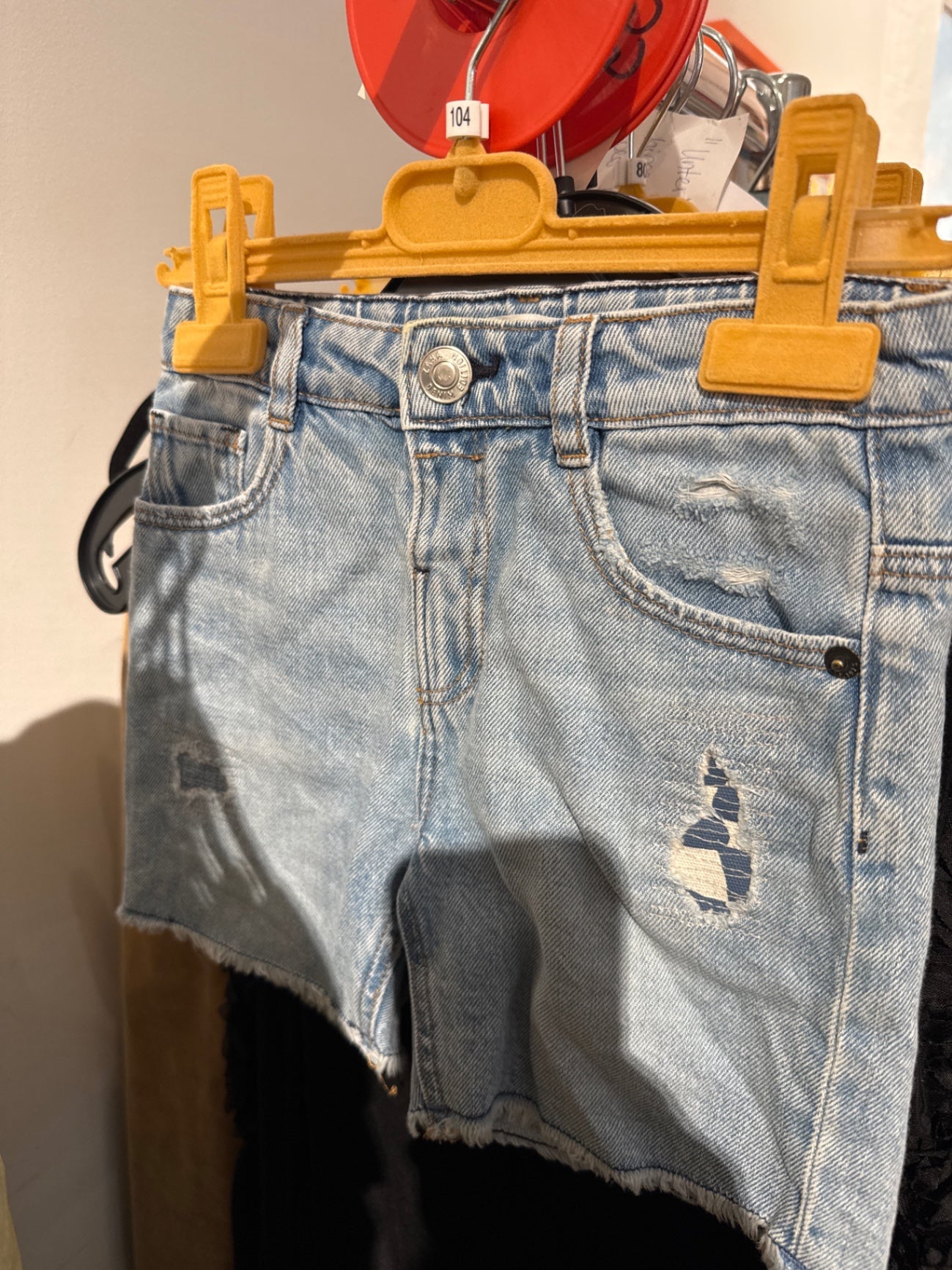 Zara Shorts Hellblau Gr.: 104