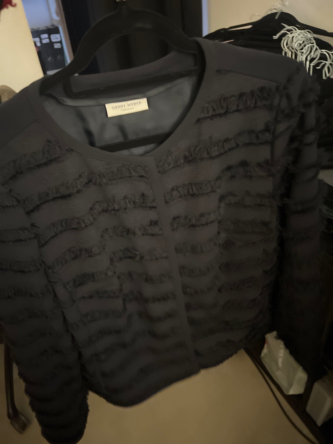 Gerry Weber Jacke Schwarz Gr.: XL