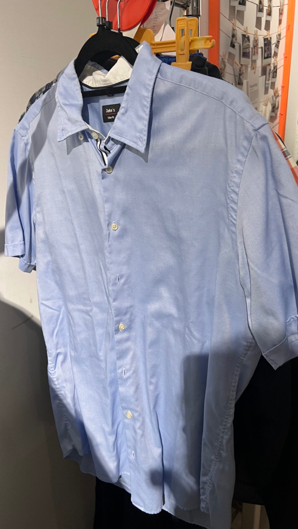 Jake's Hemd Hellblau Gr.: M