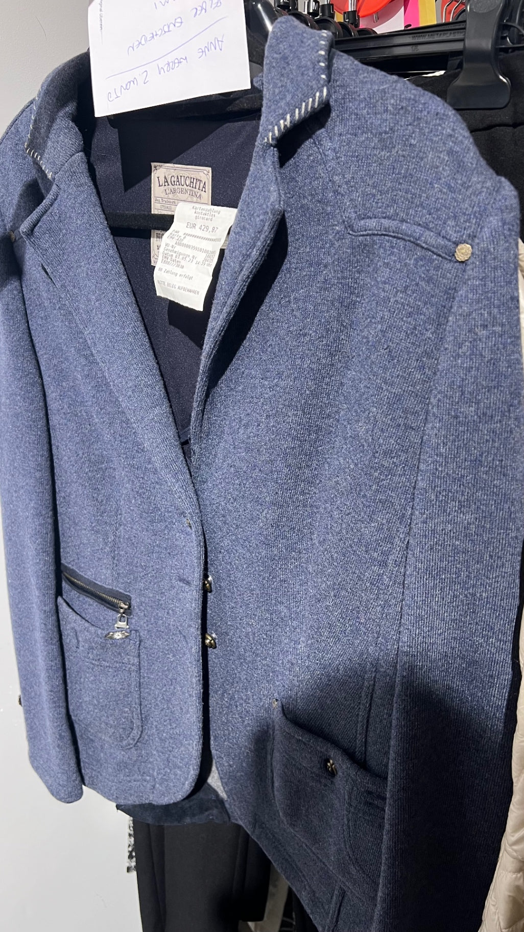 L‘Argentina Blazer Blau Gr.: L