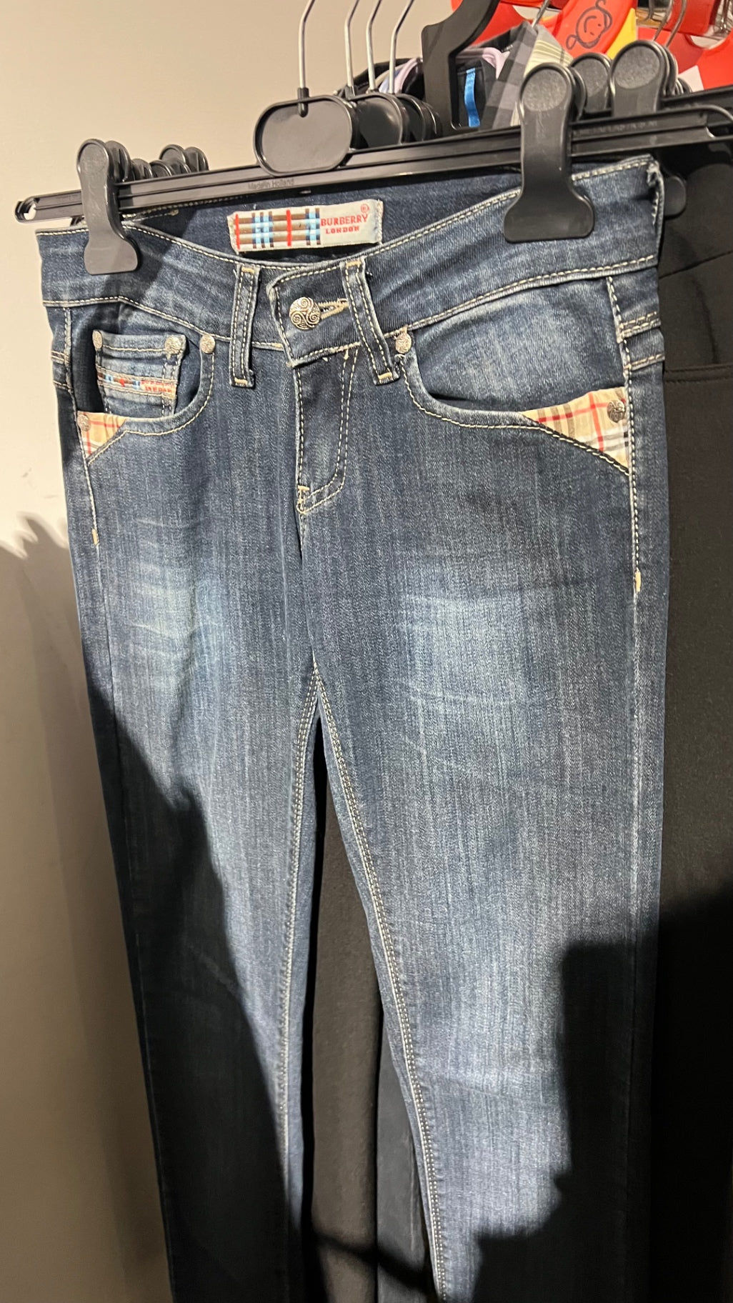(Burberry) Jeans Indigo Blau Gr.: S