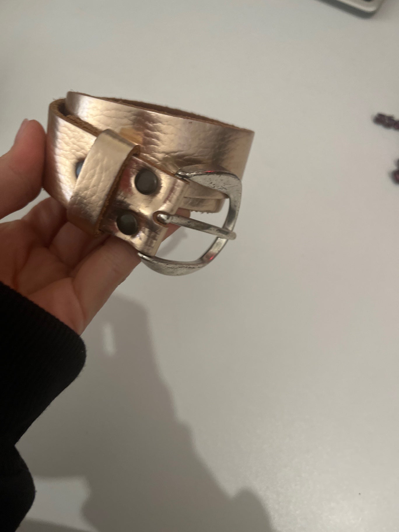 Vanzetti Gürtel Gold Gr.: 90cm