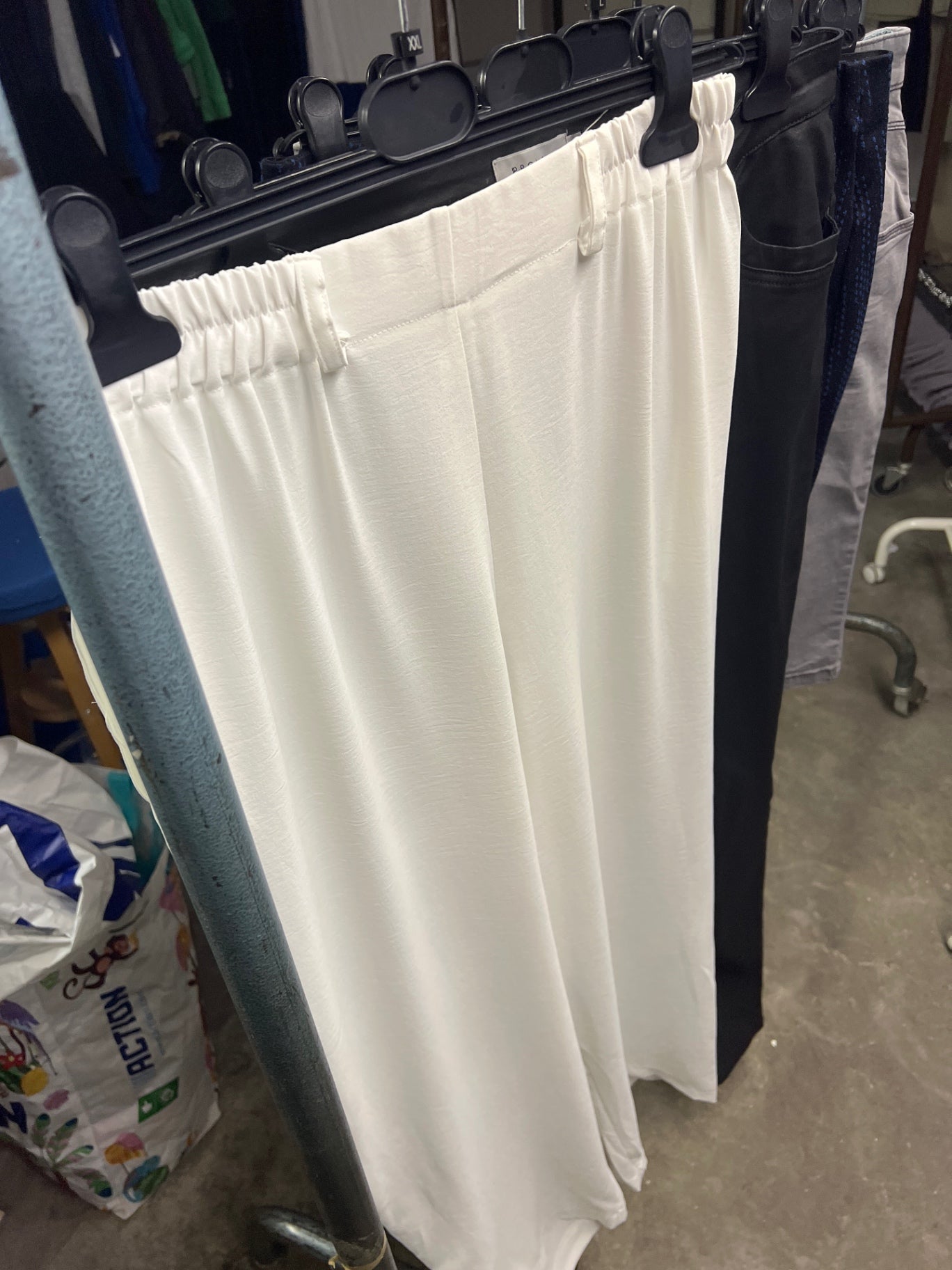 Hose Weiß Gr.: XXL