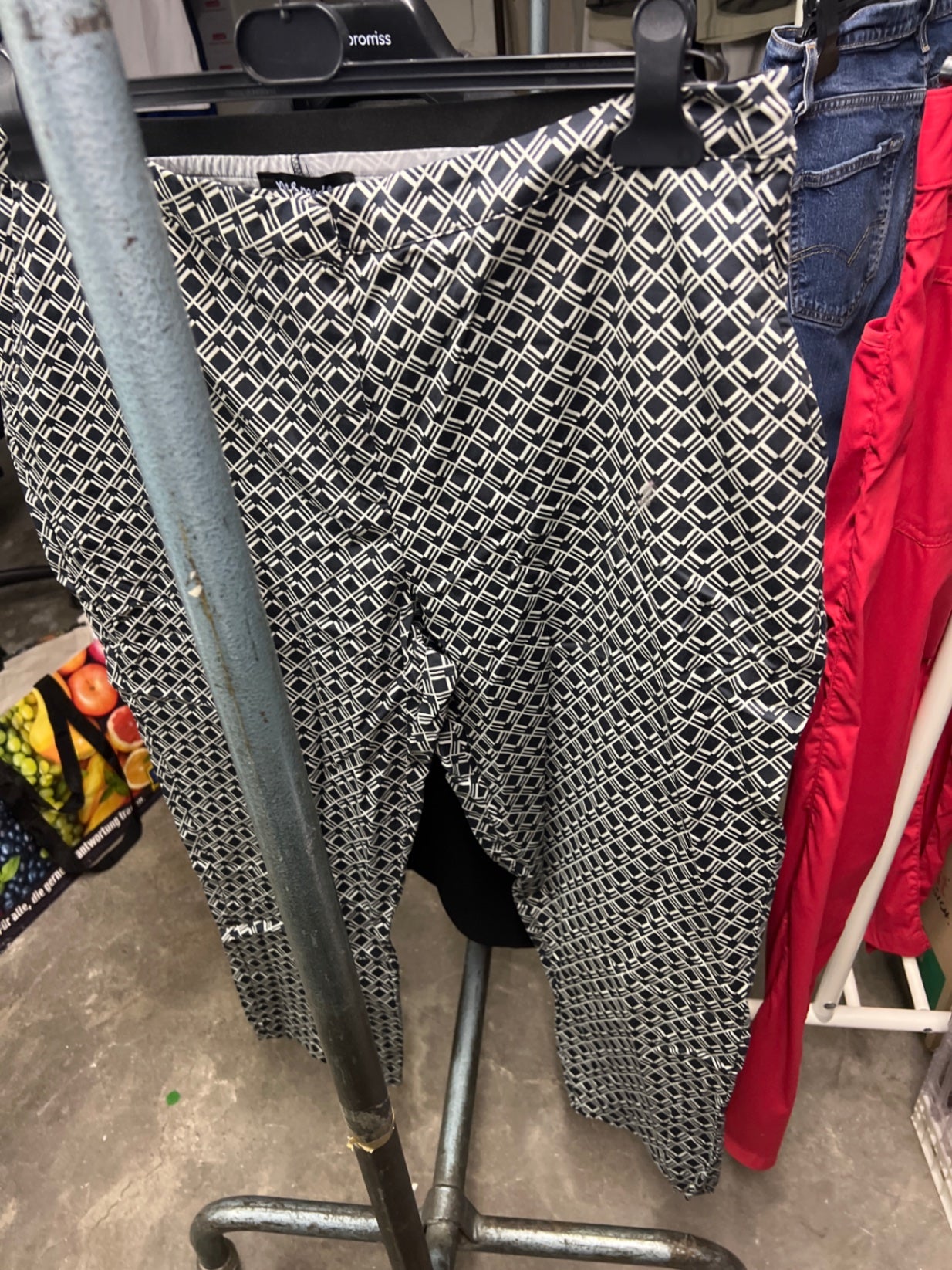 MS Mode Hose Blau Weiß Gr.: 48
