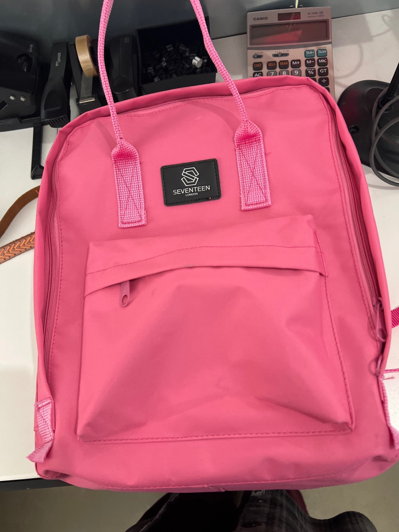 SEVENTEEN LONDON Rucksack Pink