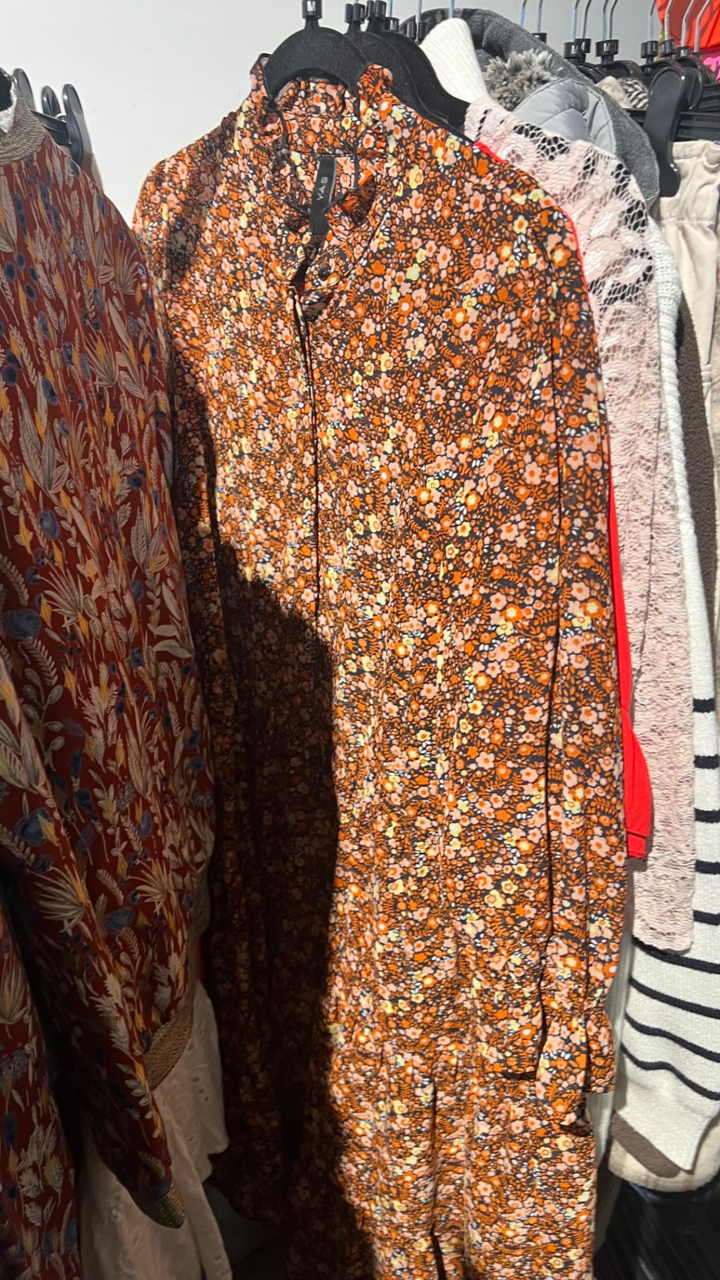 YAS Blusenkleid Orange Gr.: M