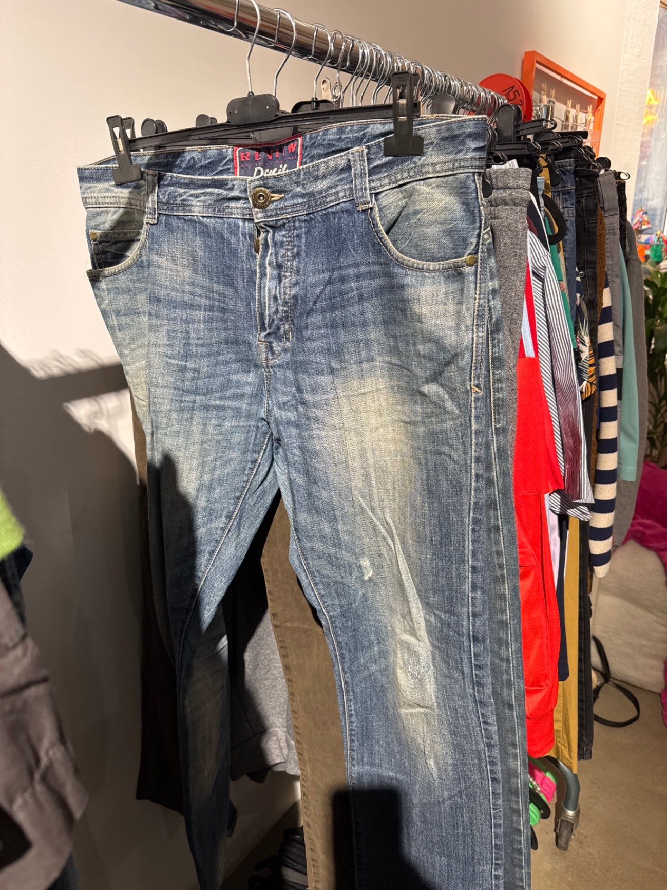Review Jeans Blau Gr.: 33/32
