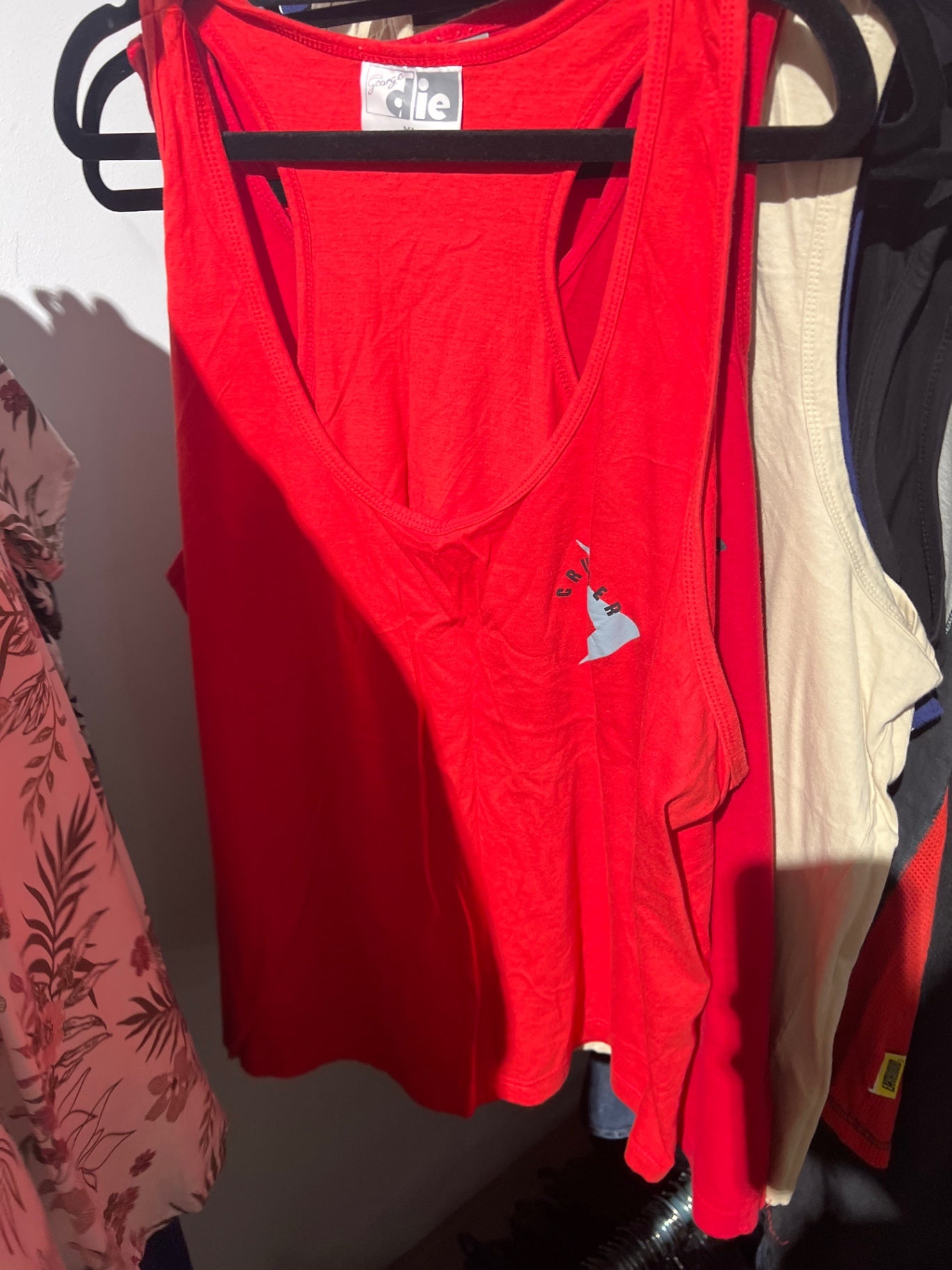 Tanktop Rot Gr.: XL