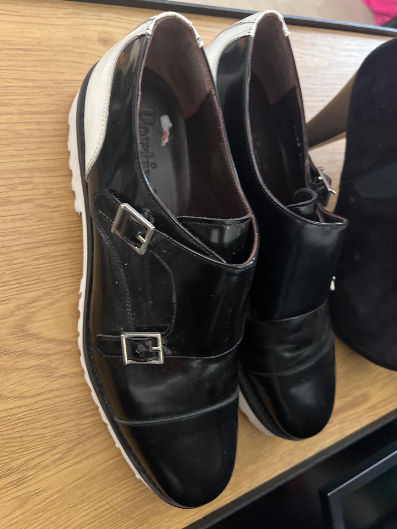 Pertini Schuhe Schwarz und Weiß Gr.: 38