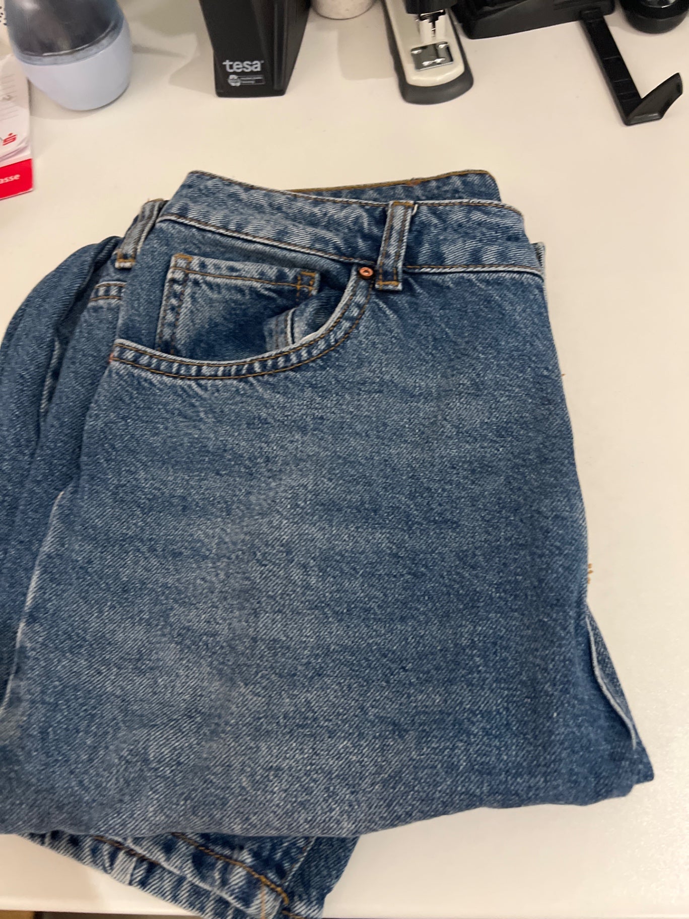 Noisy May Jeans Blau Gr.: M