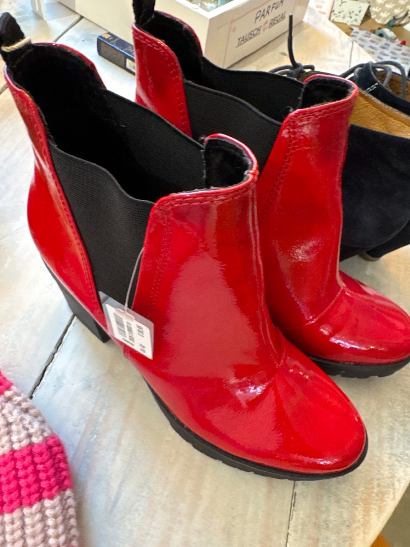 Marco Tozzi Schuhe Rot Gr.: 40
