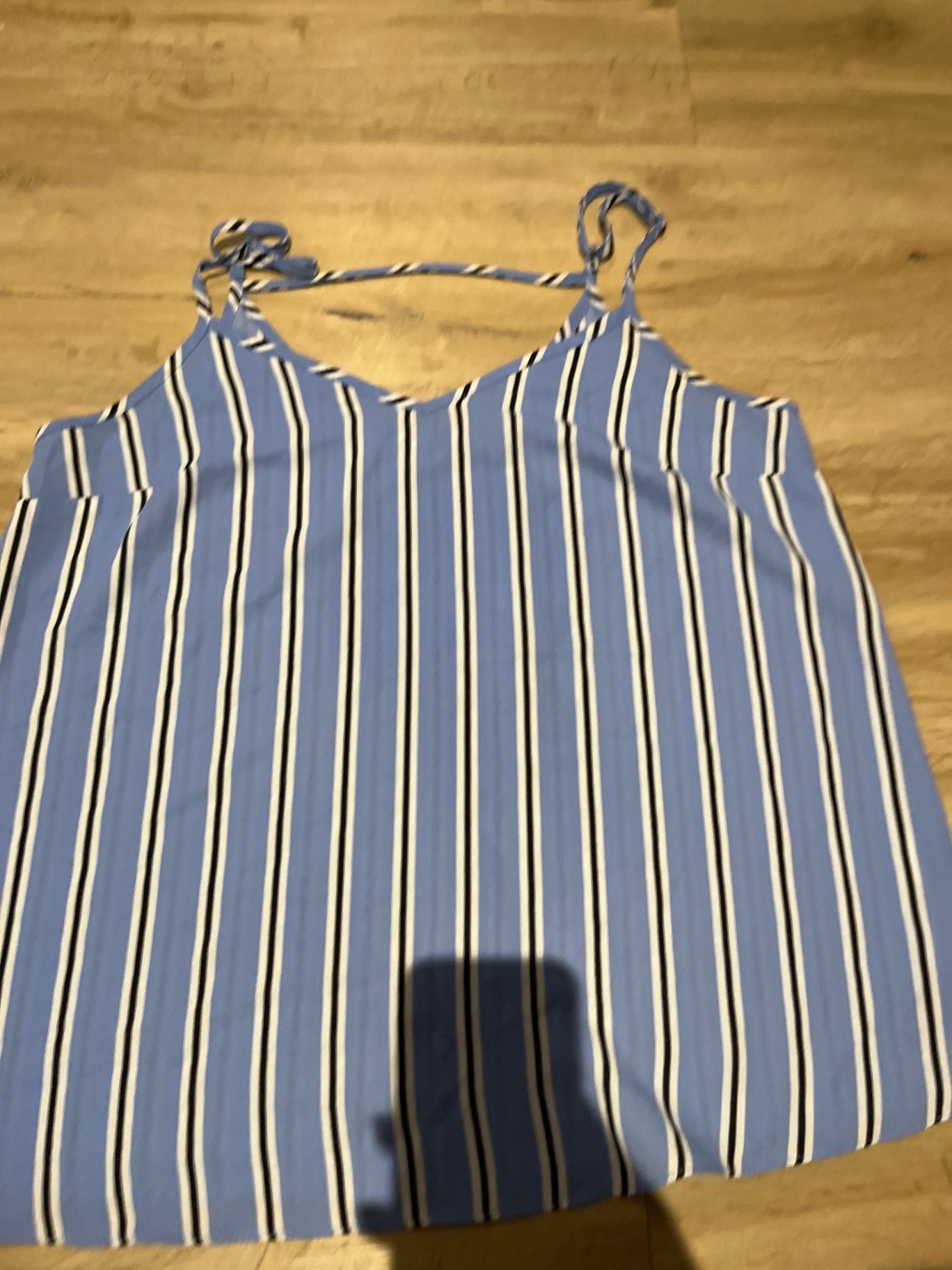 Top Blau Weiß Streifen Gr.: S
