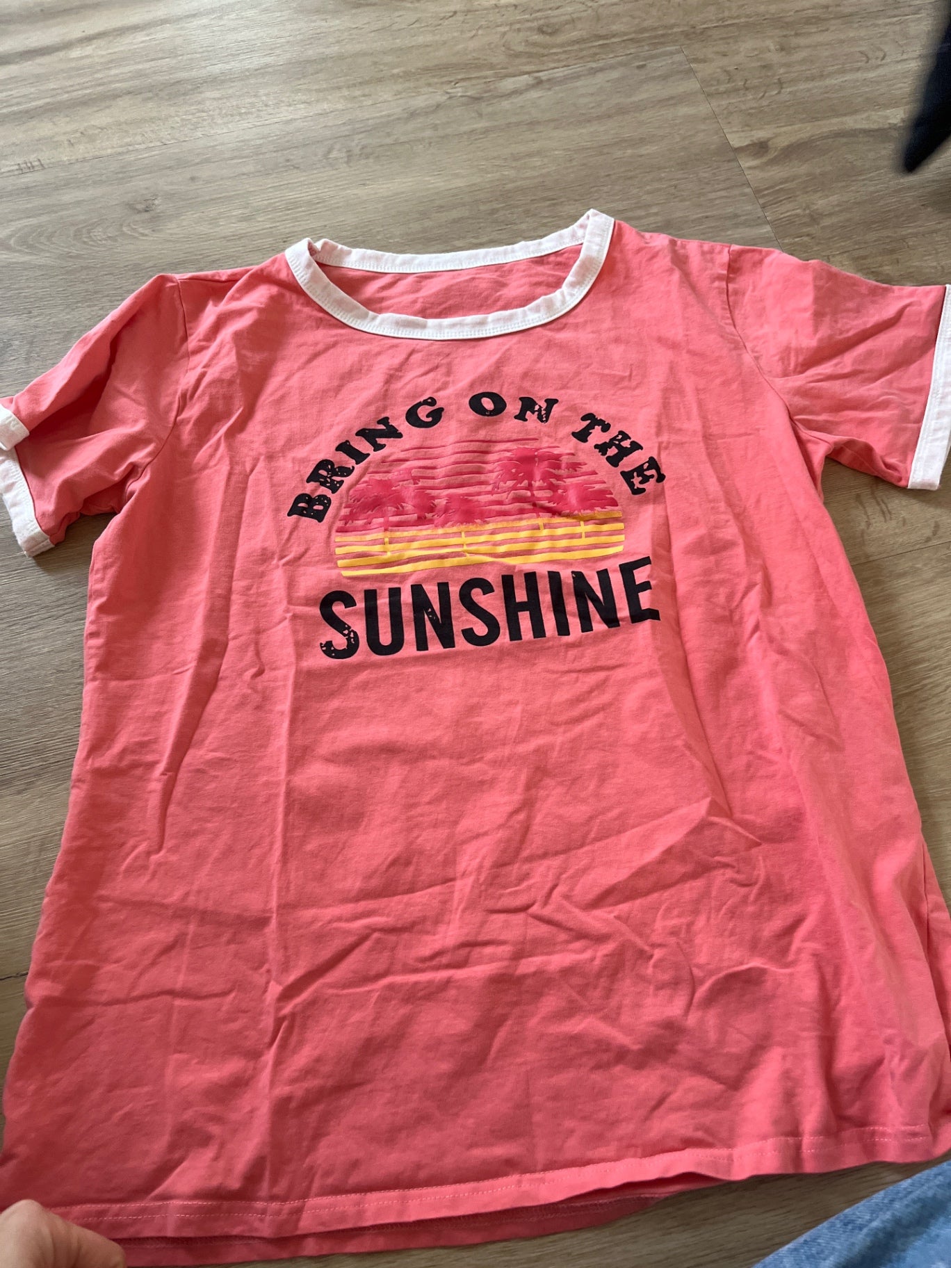 T-Shirt Rosa Sunshine Gr.: XL