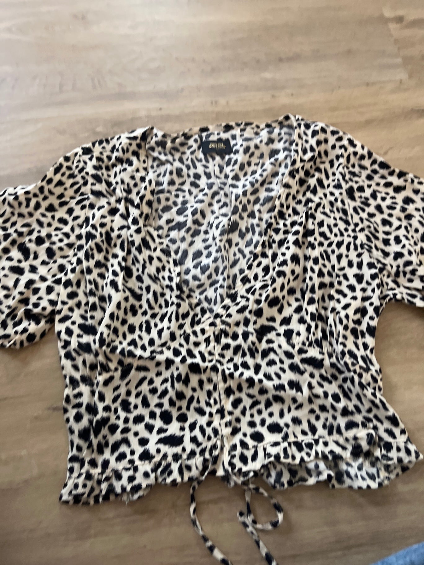Seven Sisters Bluse Leo Cropped Leo:L