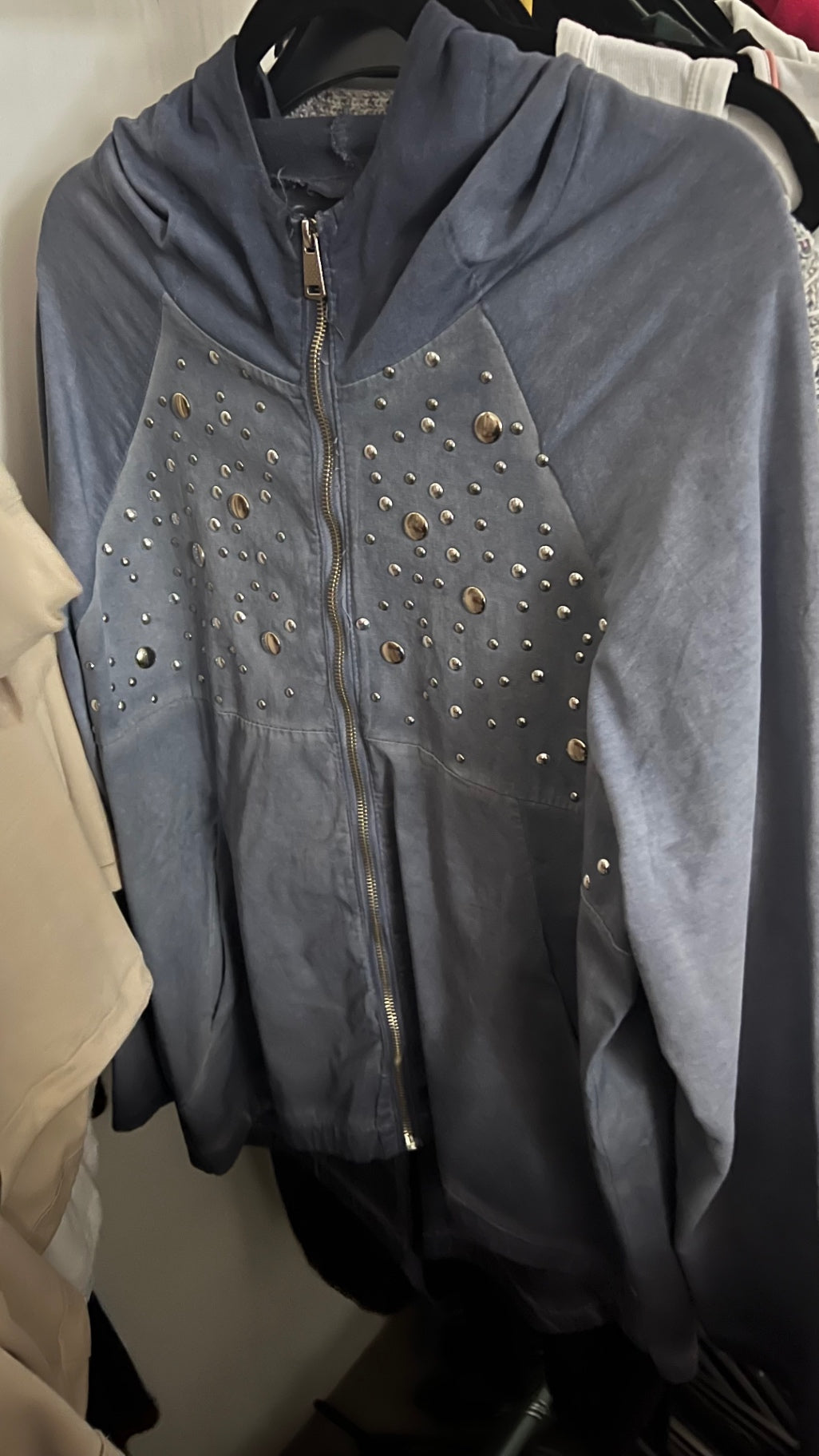 New Collection Sweatjacke Blau Gr.: L