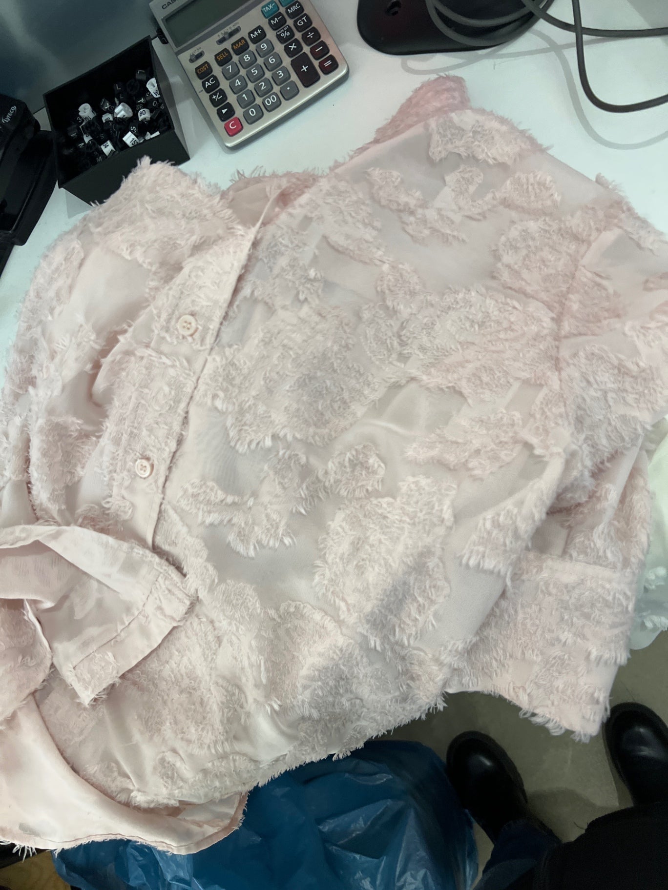 H&M Bluse Hellrosa Gr.: M