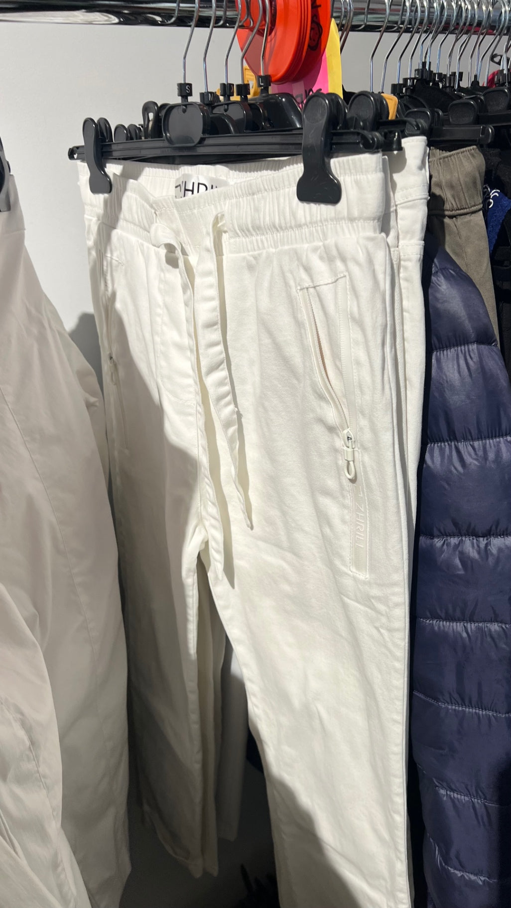 Thrill Hose Cremeweiß Gr.: S