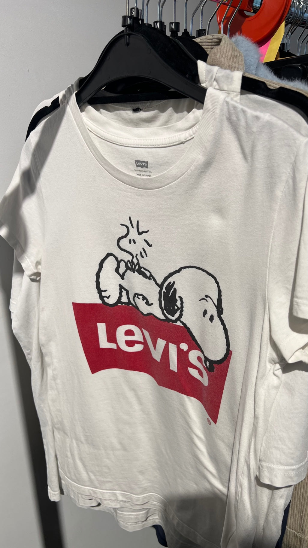 Levi's T-Shirt Weiß Gr.: M