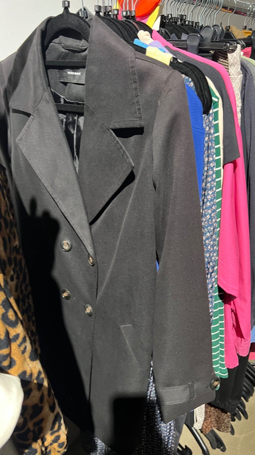 Vero Moda Mantel Schwarz Gr.: S