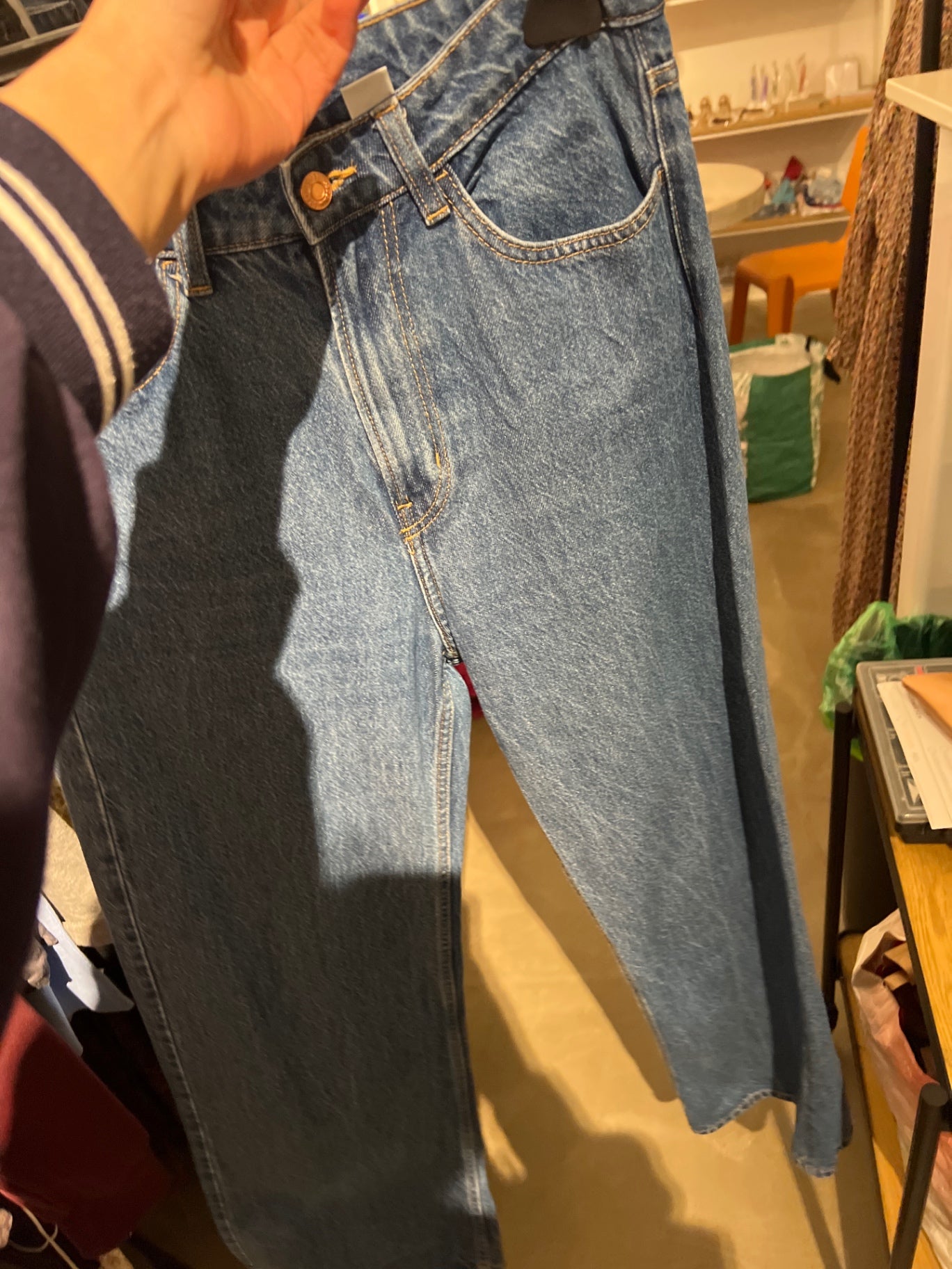 H&M Jeans Blau Gr.: M
