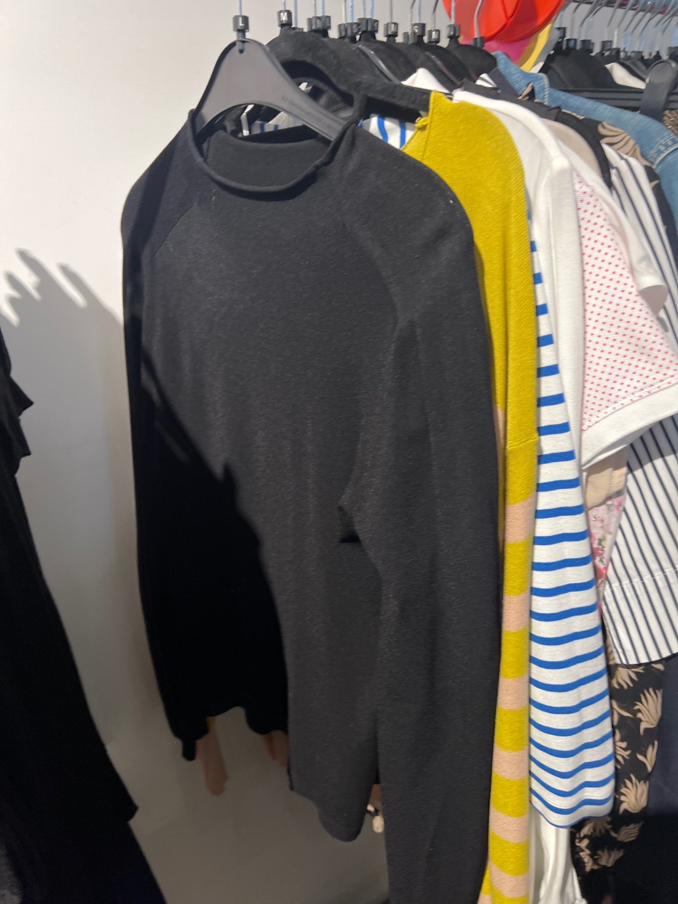 Esprit Langarmshirt Schwarz Gr.: L