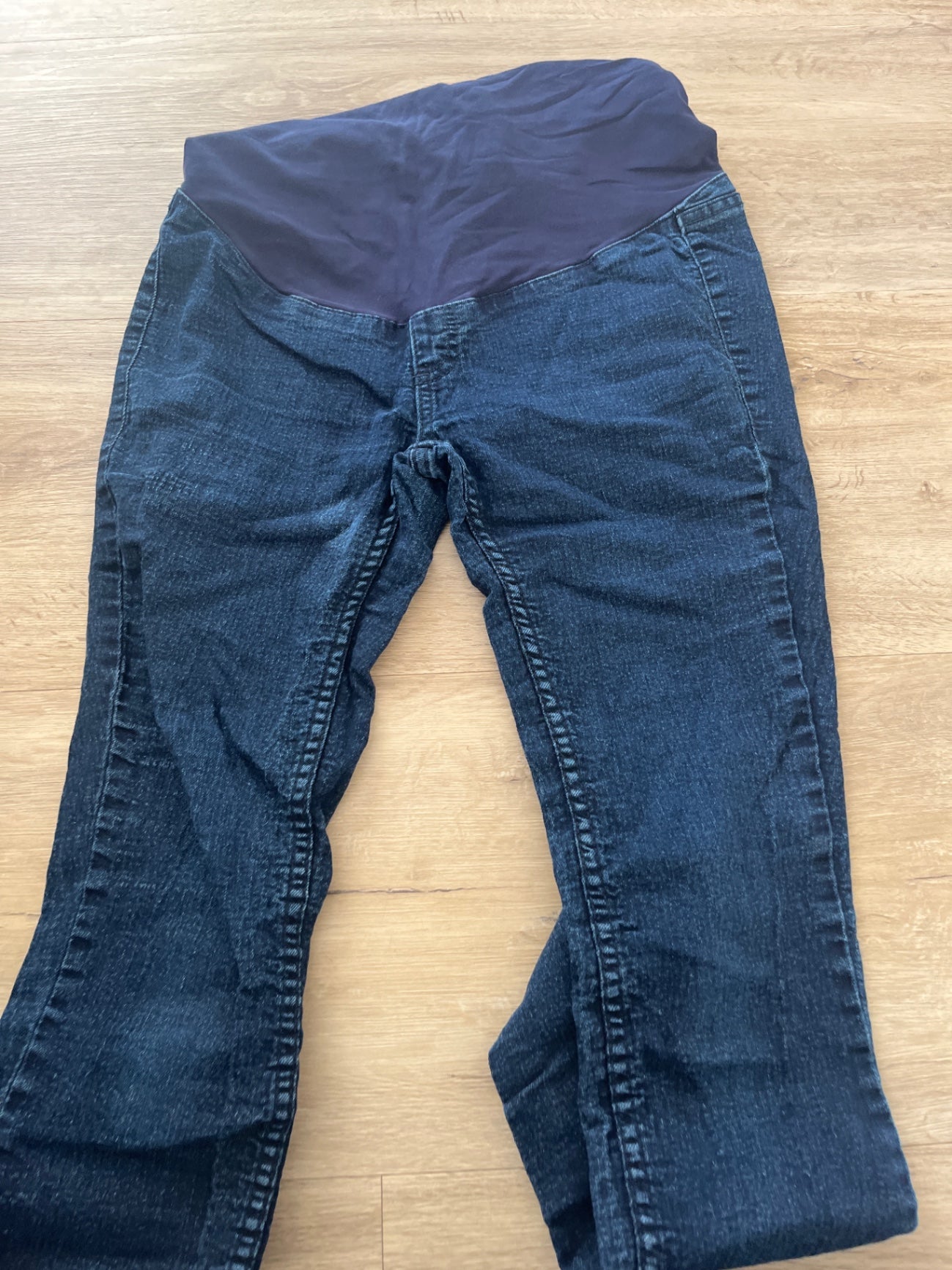 H&M Umstandsjeans Dunkelblau: S