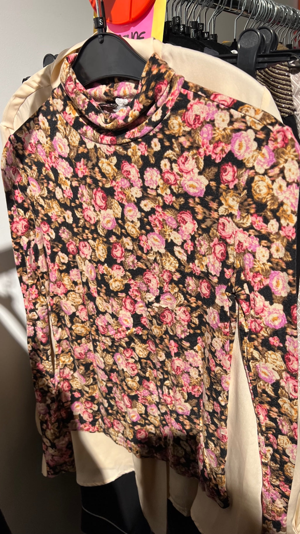 Langarmshirt Bunt Gr.: S
