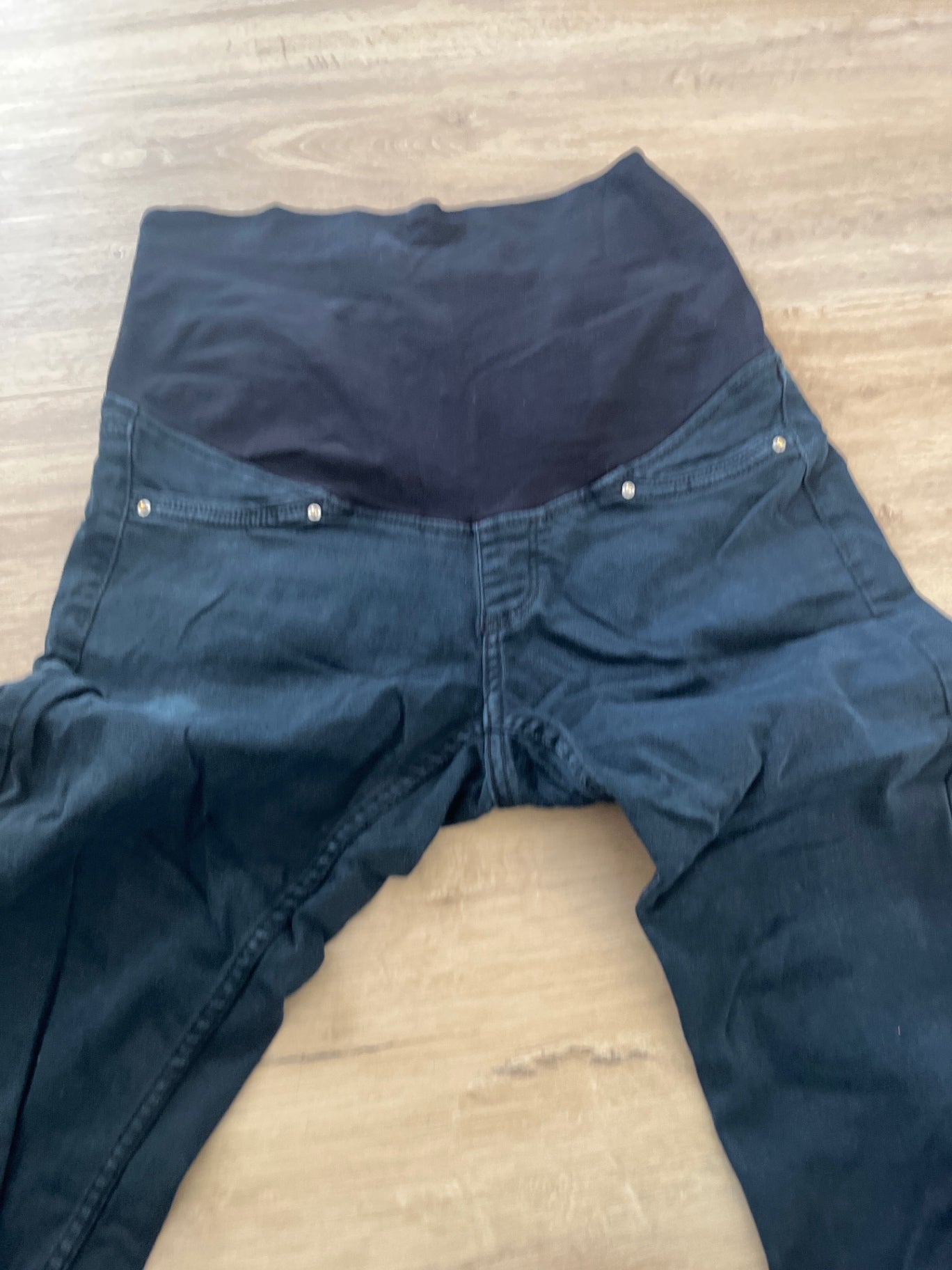 H&M Umstandshose Schwarz Gr.: S