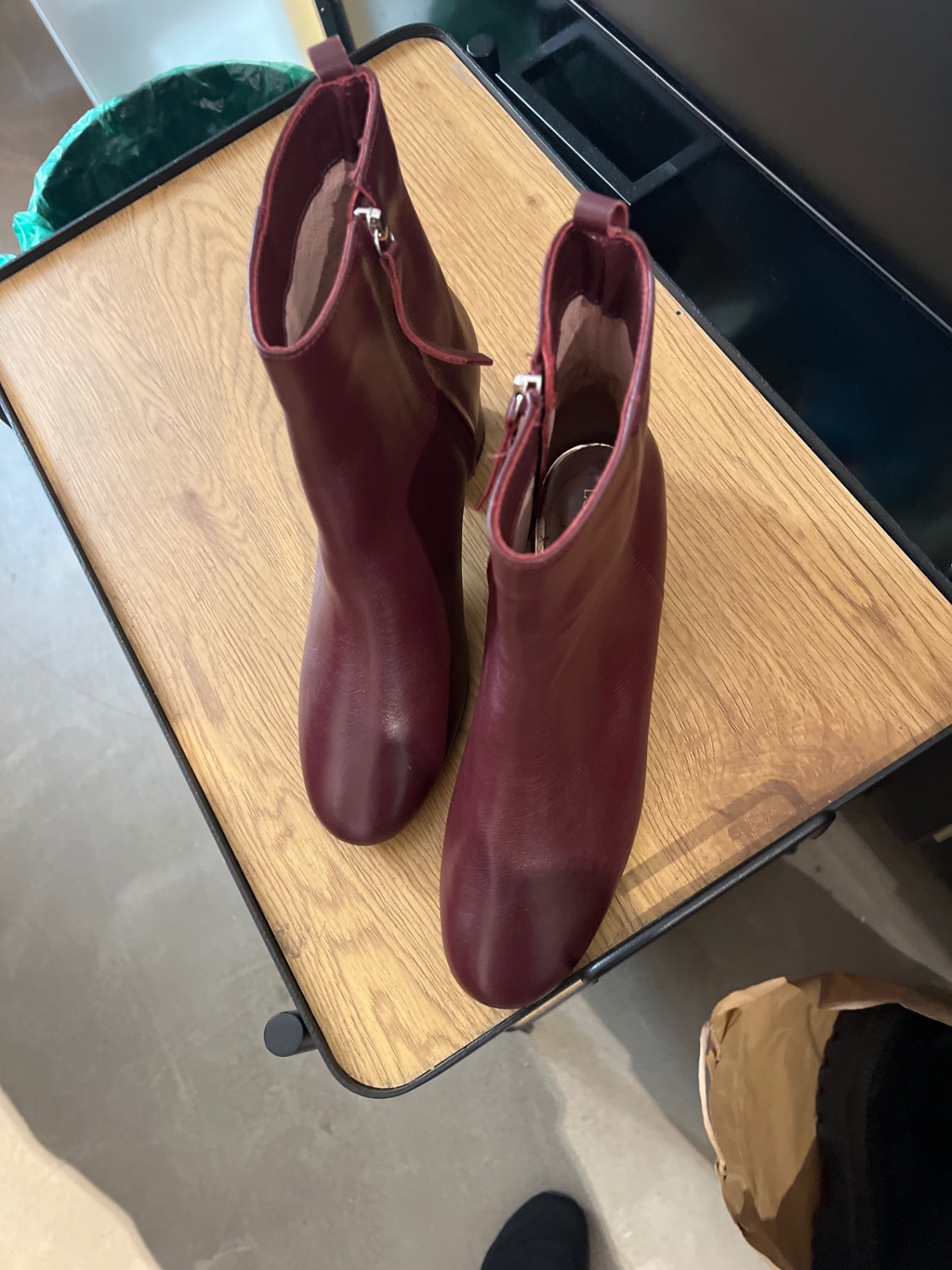 L37 Stiefeletten Rot Gr.: 40