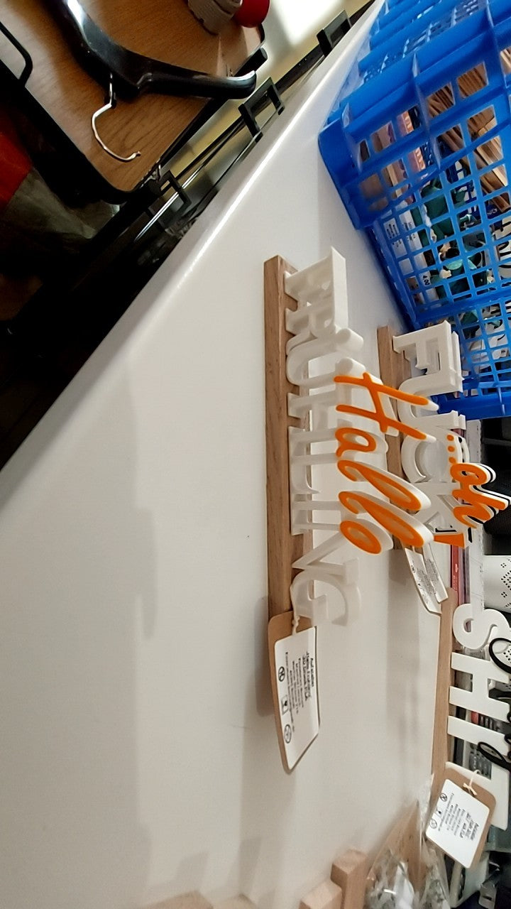 EINZELSTÜCK Deko "Hallo Frühling" 3D