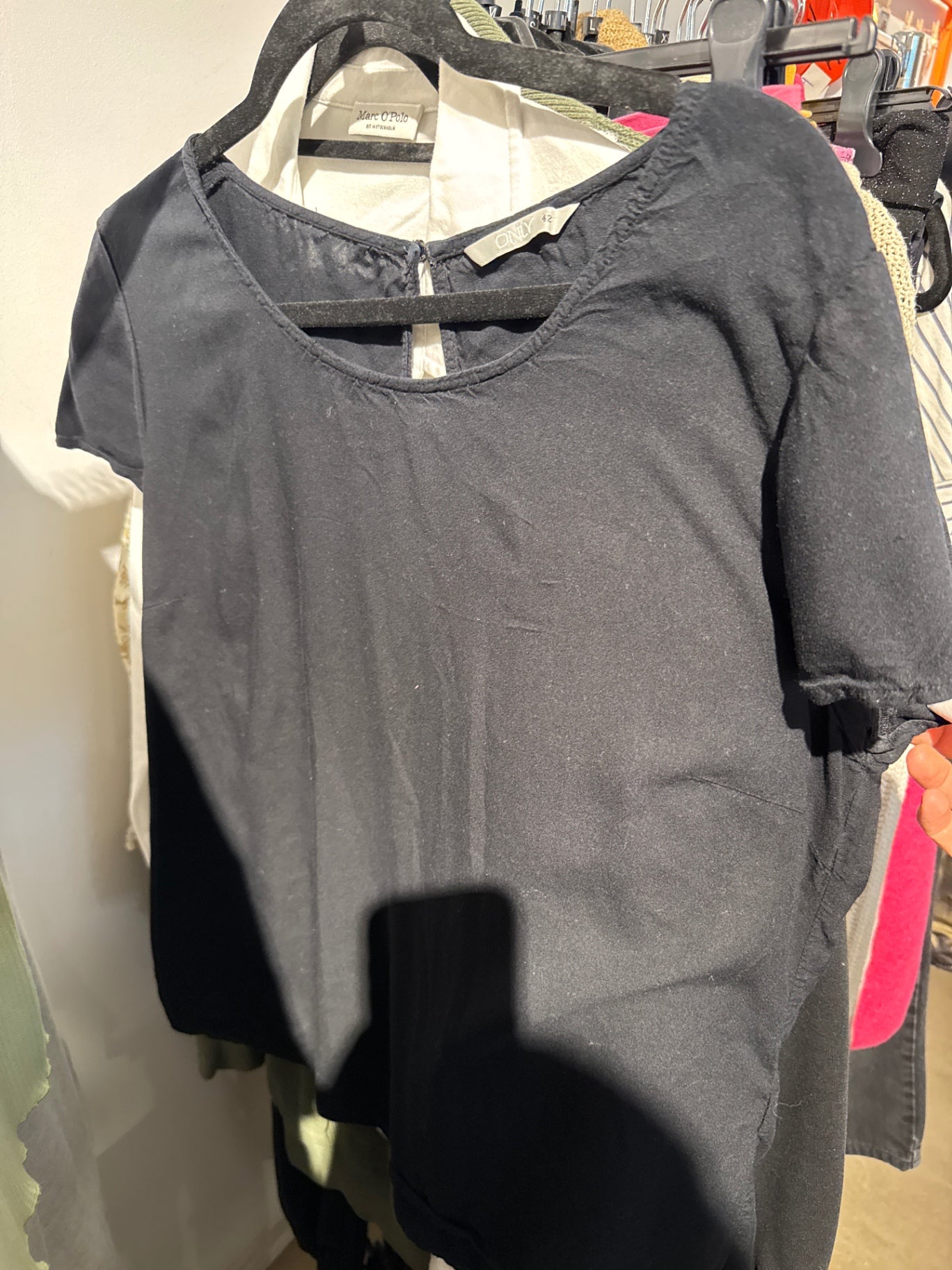 ONLY Bluse Schwarz Gr.: L