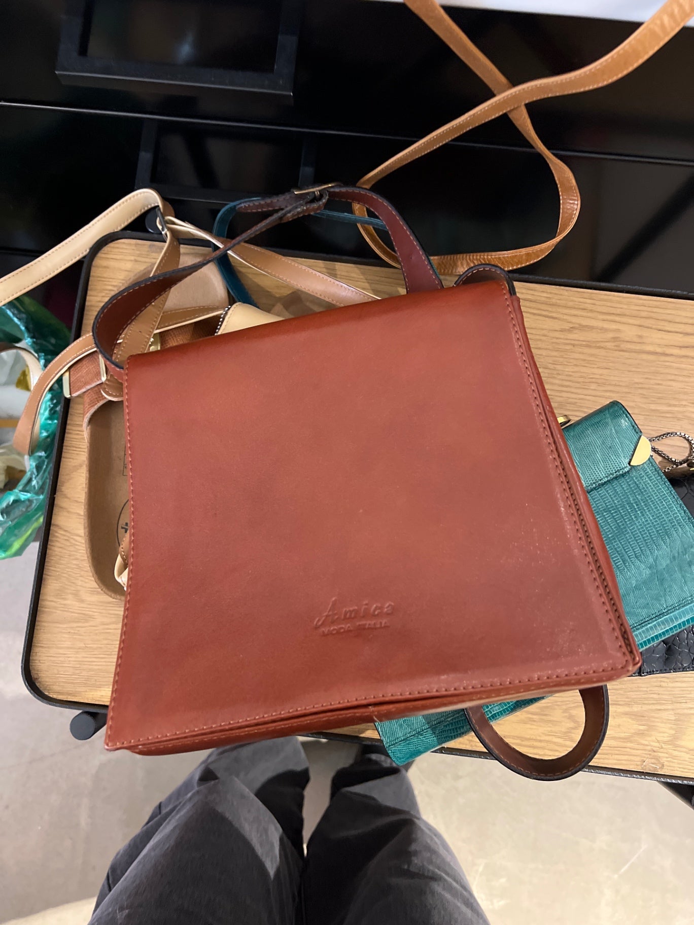 Amica Handtasche Braun