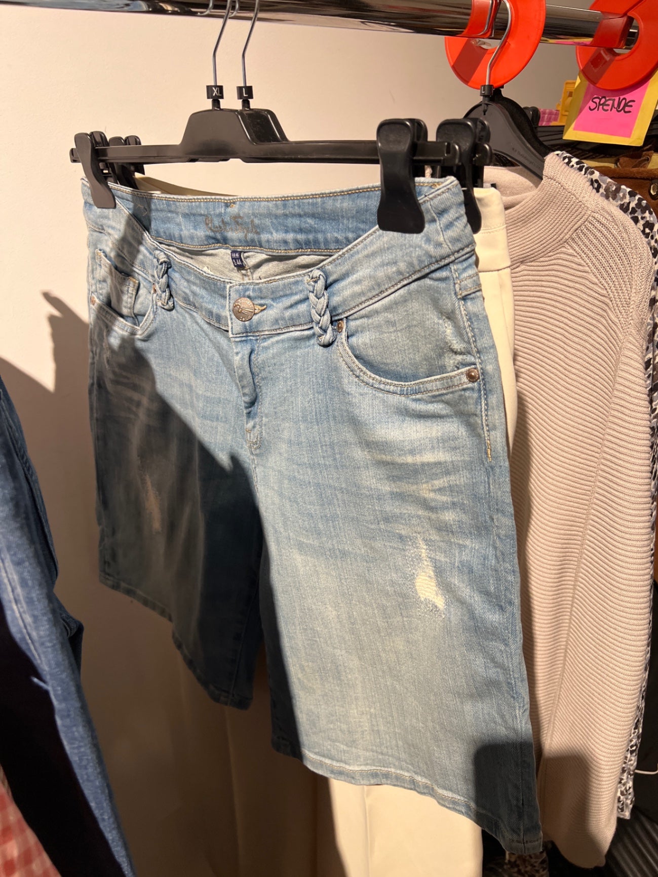 charles Vögele Jeansshorts Hellblau Gr.: XL