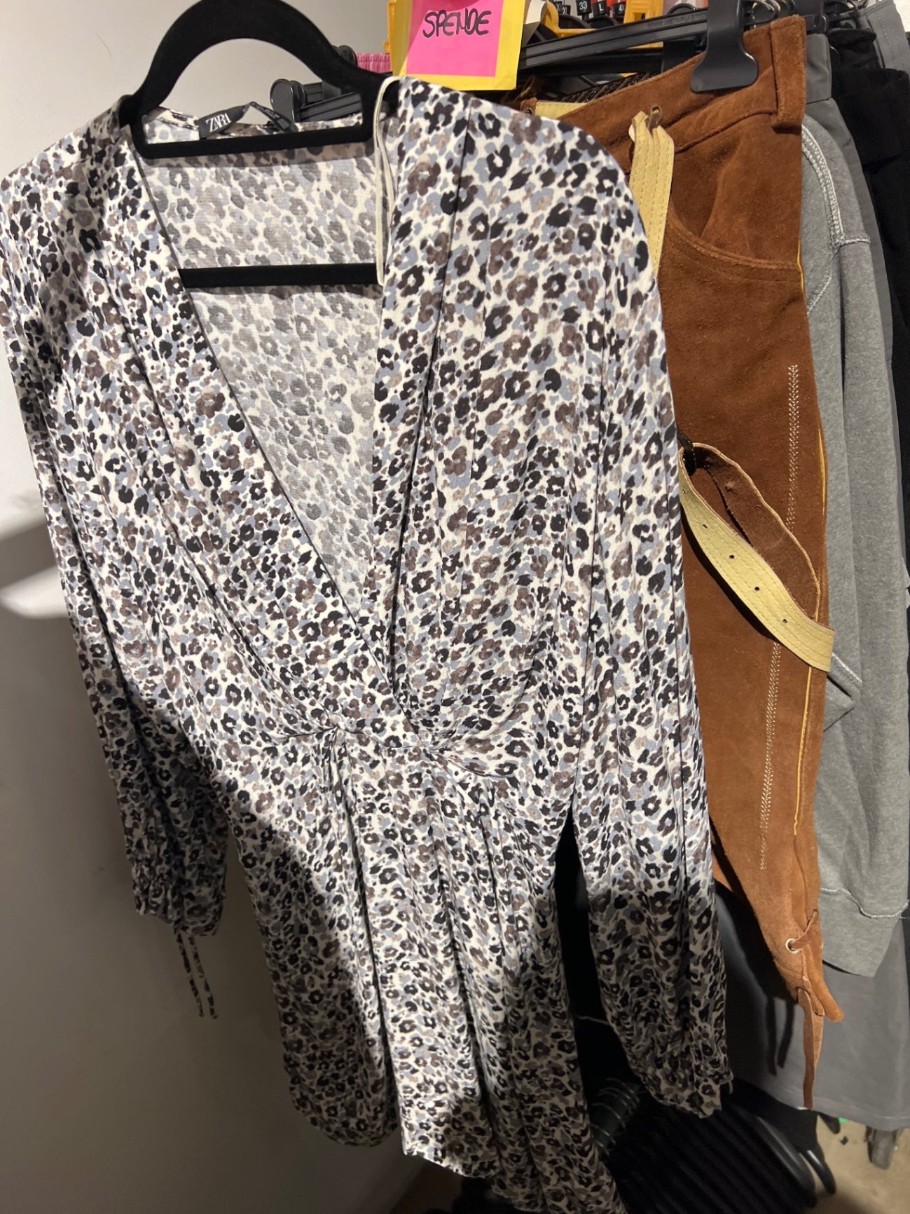 ZARA Kleid Mehrfarbig Gr.: M